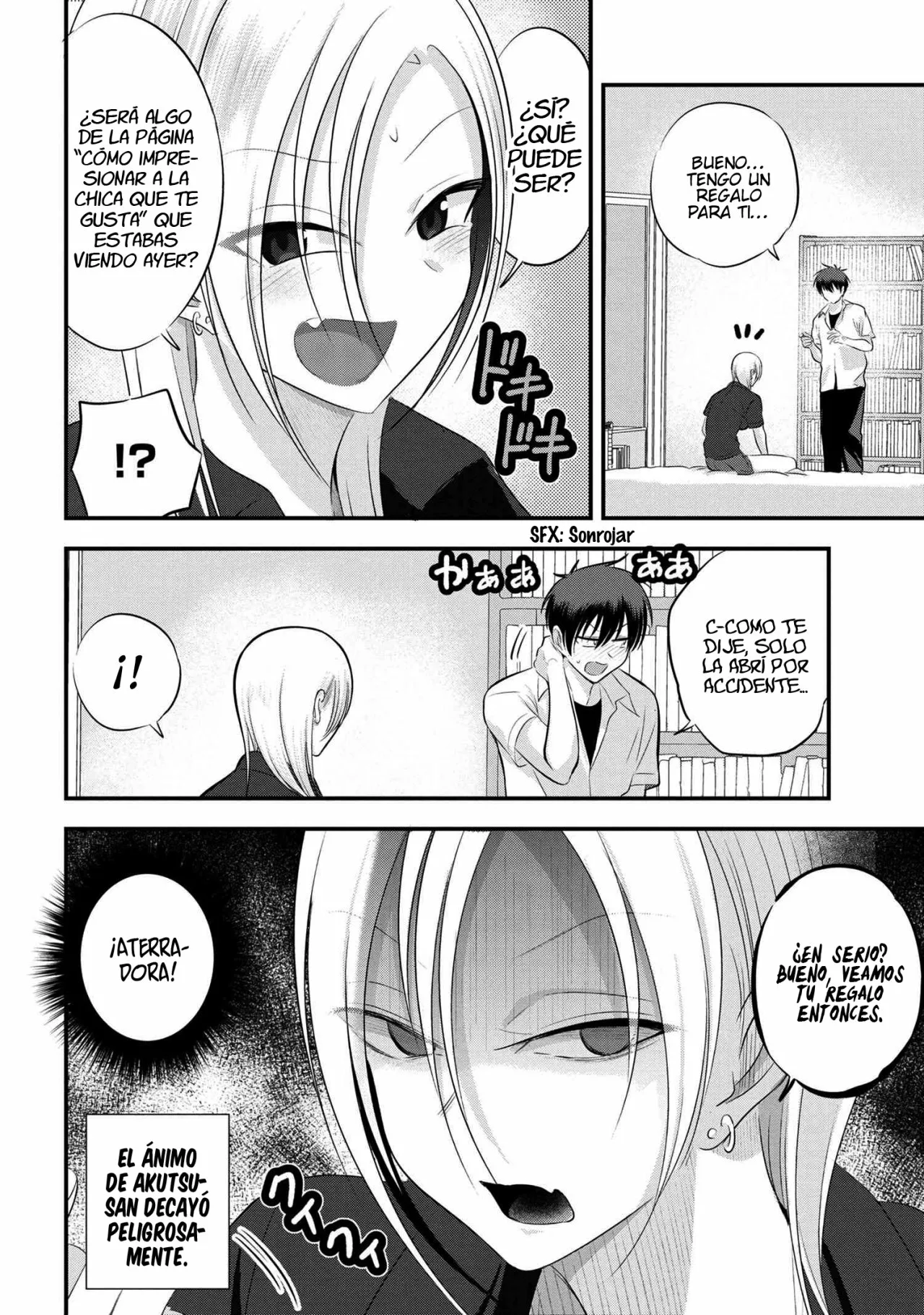 Por favor ve a casa, ¡Akutsu-san! Capítulo 104 - Page 4