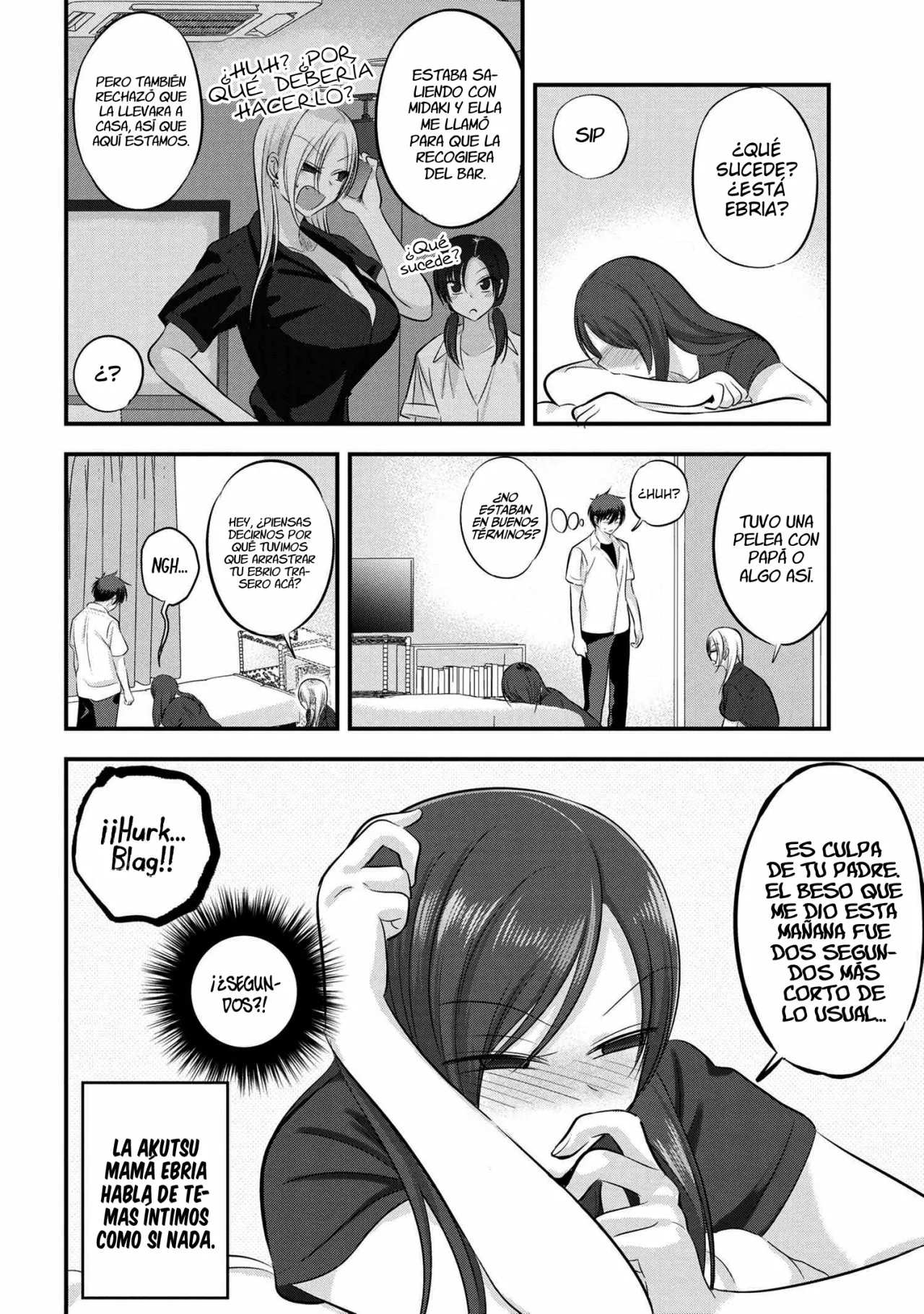 Por favor ve a casa, ¡Akutsu-san! Capítulo 105 - Page 4