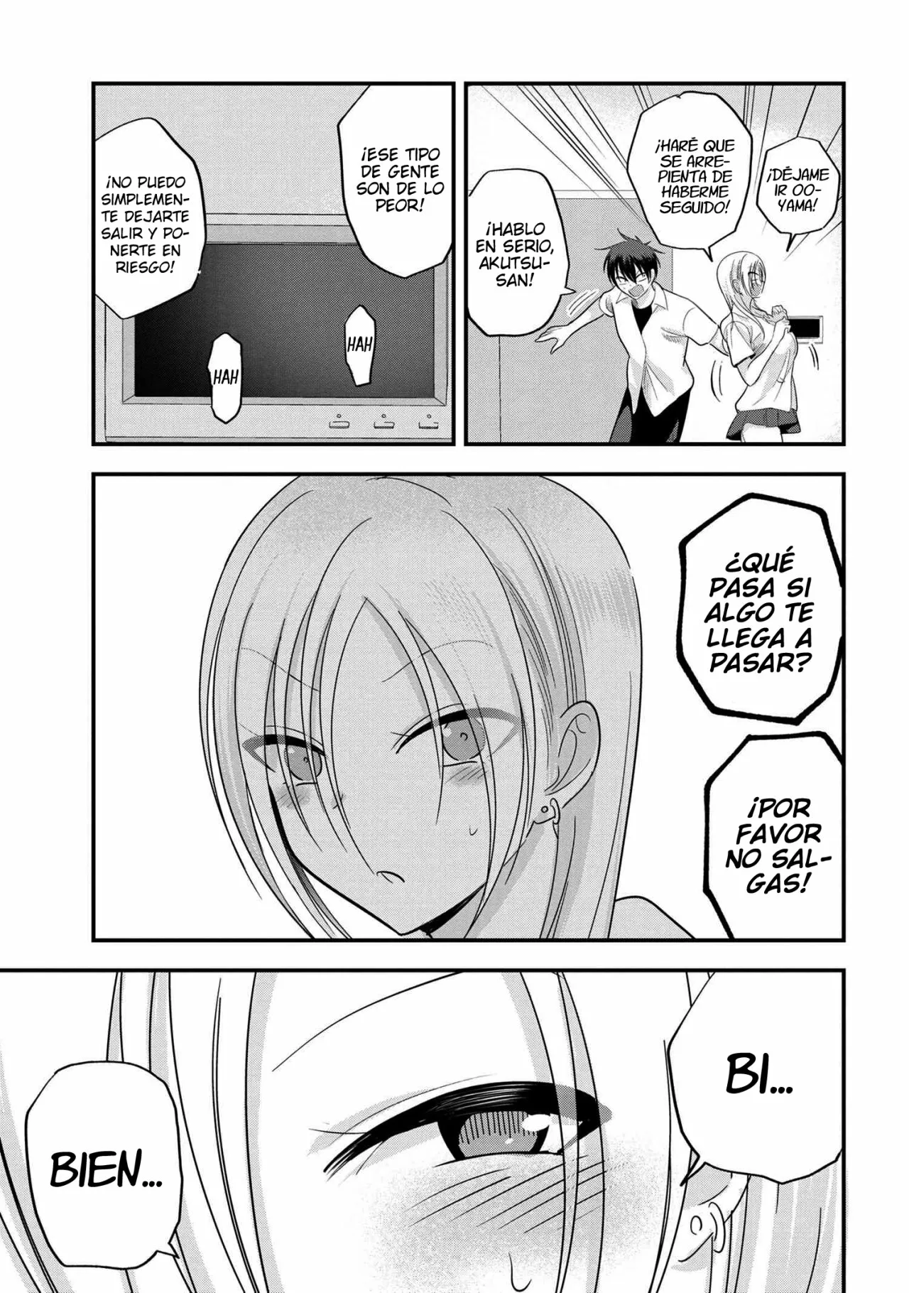 Por favor ve a casa, ¡Akutsu-san! Capítulo 108 - Page 7