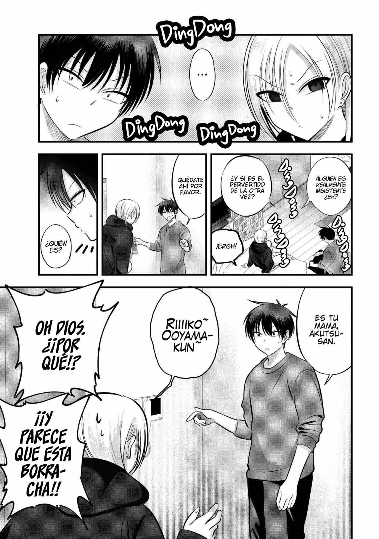 Por favor ve a casa, ¡Akutsu-san! Capítulo 109 - Page 4
