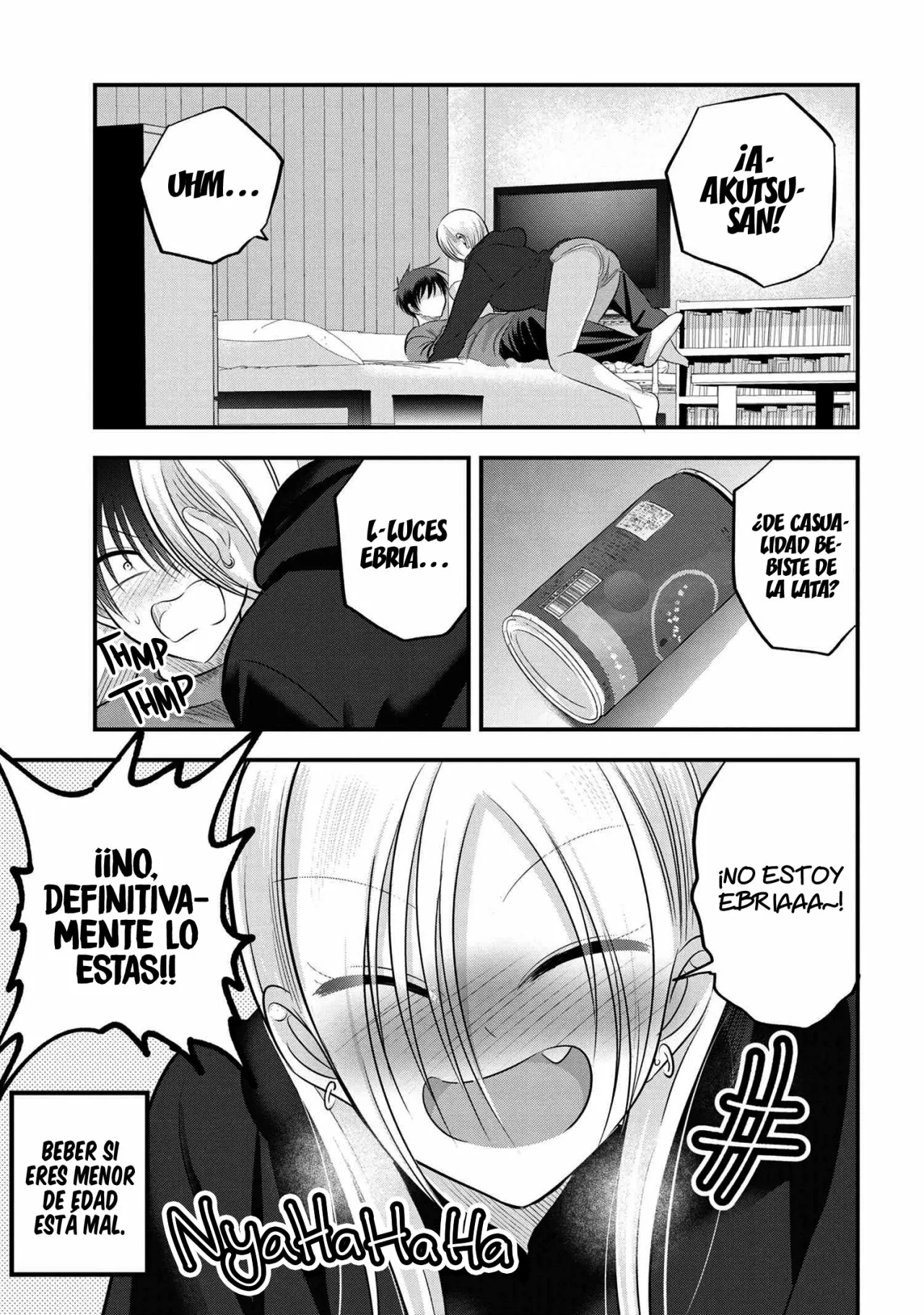 Por favor ve a casa, ¡Akutsu-san! Capítulo 110 - Page 4