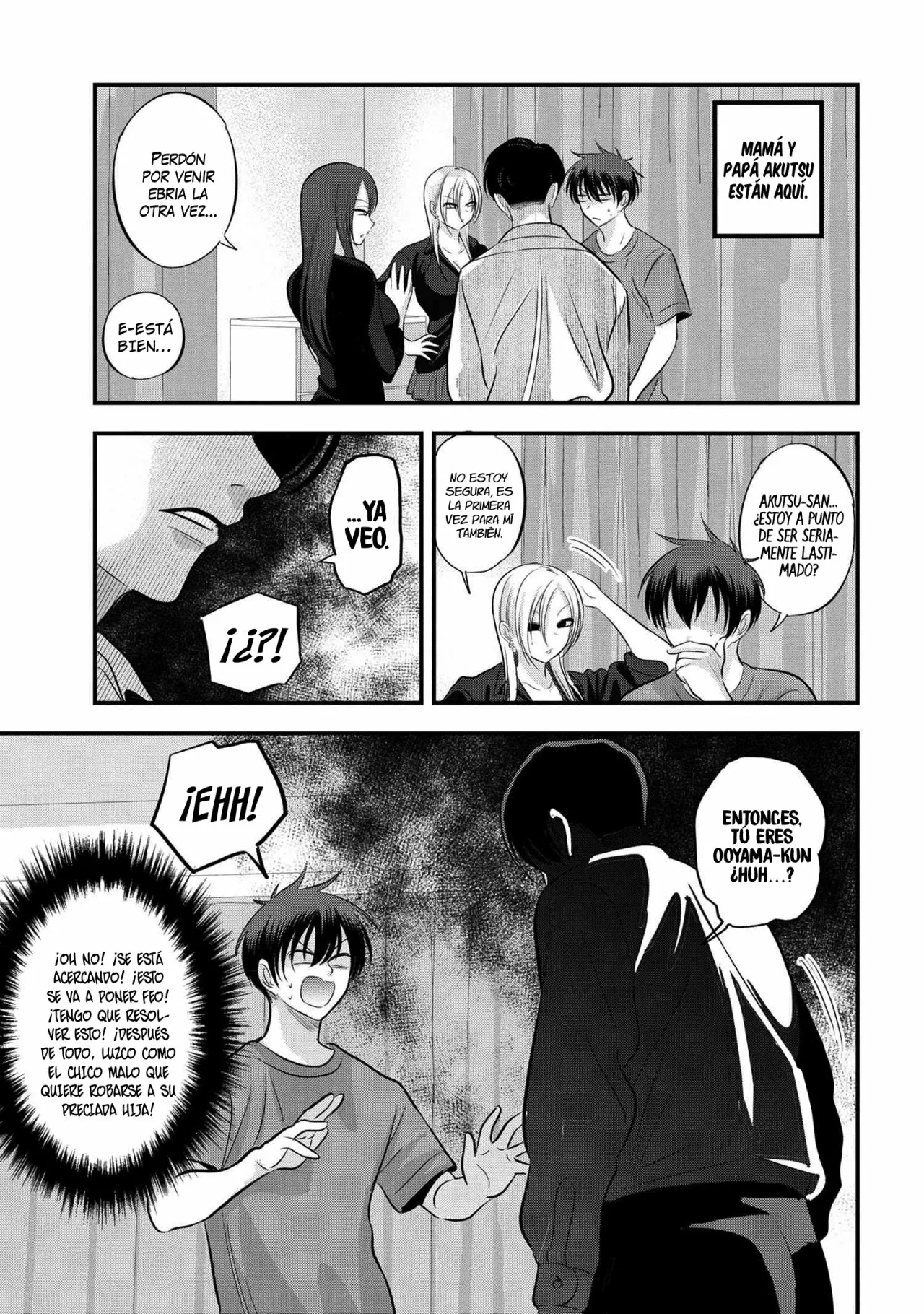 Por favor ve a casa, ¡Akutsu-san! Capítulo 114 - Page 3