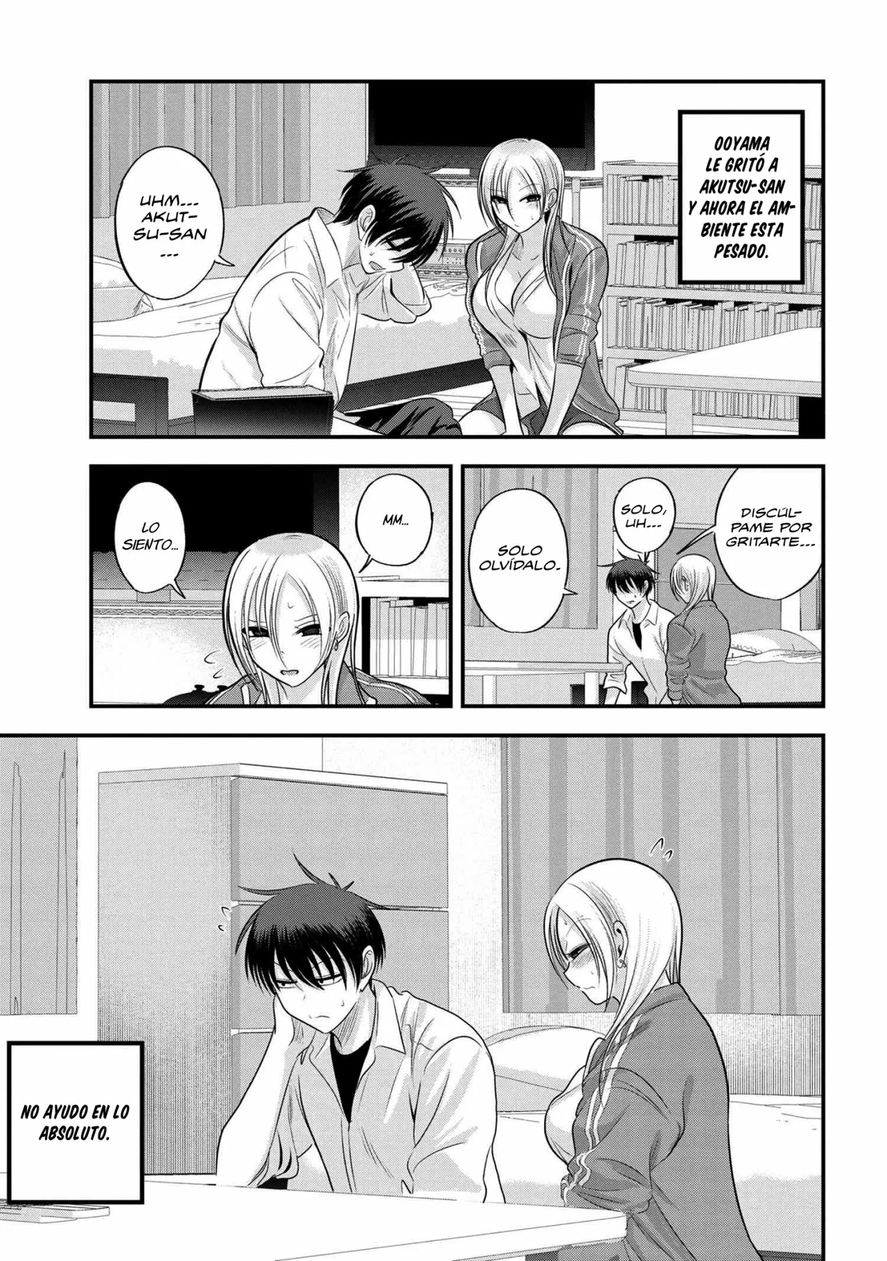 Por favor ve a casa, ¡Akutsu-san! Capítulo 117 - Page 3