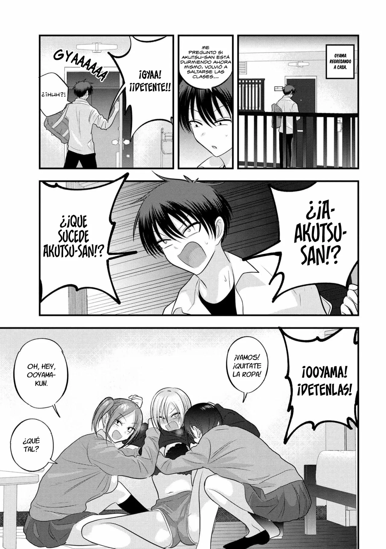 Por favor ve a casa, ¡Akutsu-san! Capítulo 118 - Page 3