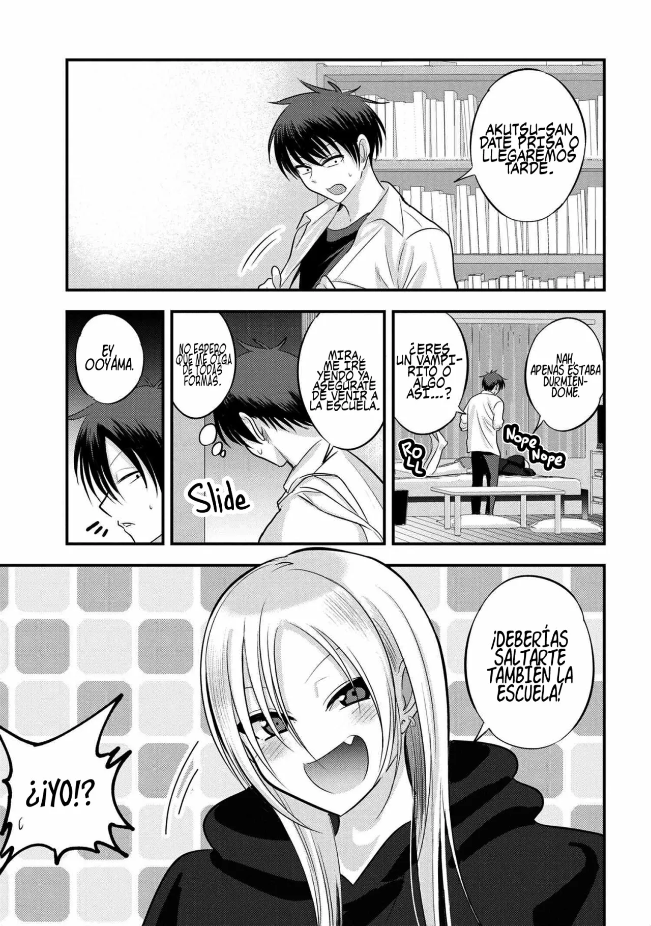 Por favor ve a casa, ¡Akutsu-san! Capítulo 120 - Page 3