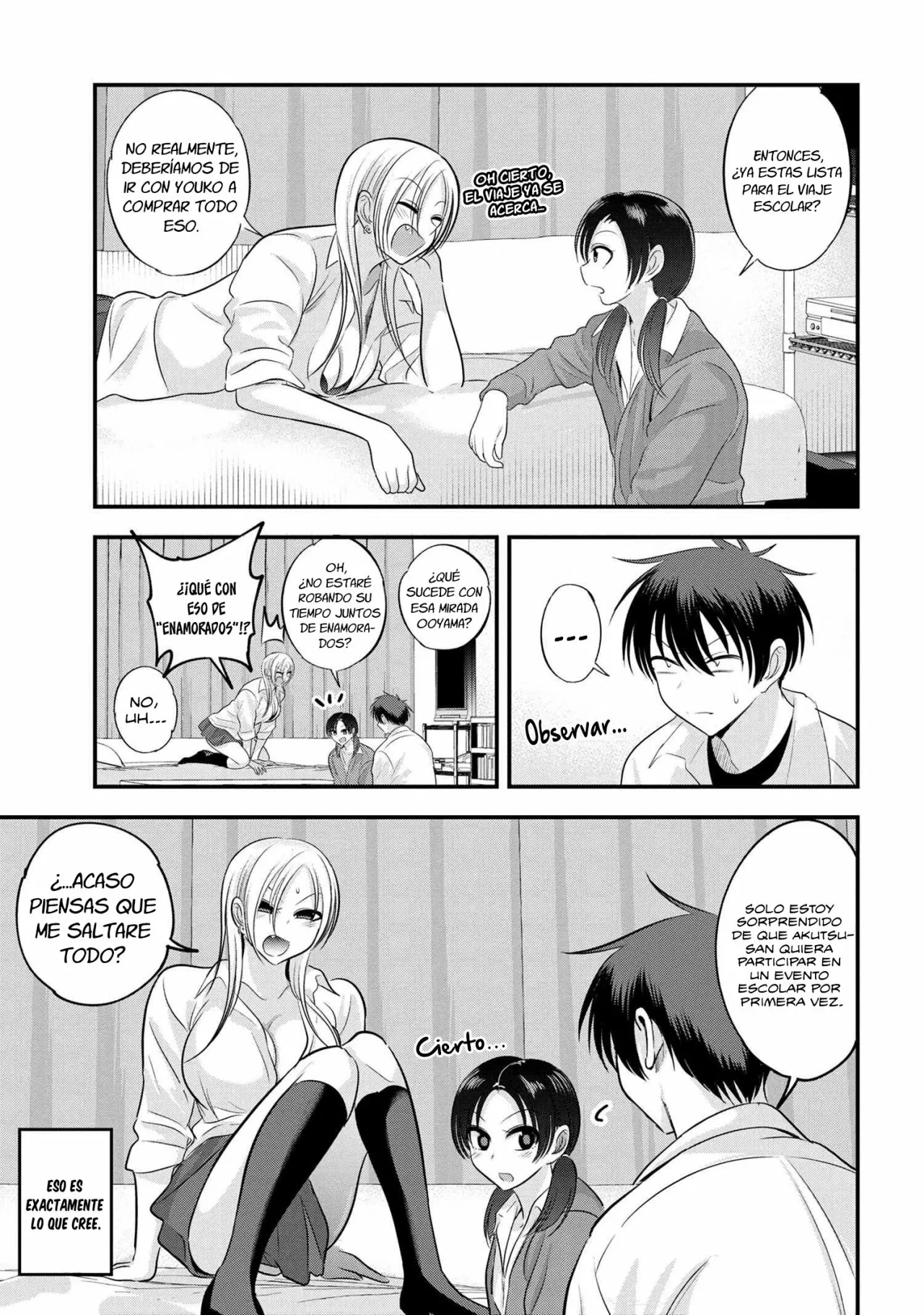 Por favor ve a casa, ¡Akutsu-san! Capítulo 123 - Page 3