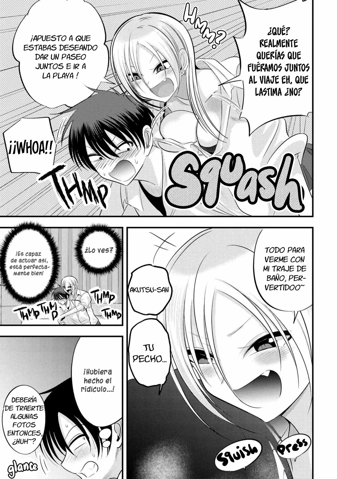 Por favor ve a casa, ¡Akutsu-san! Capítulo 124 - Page 5