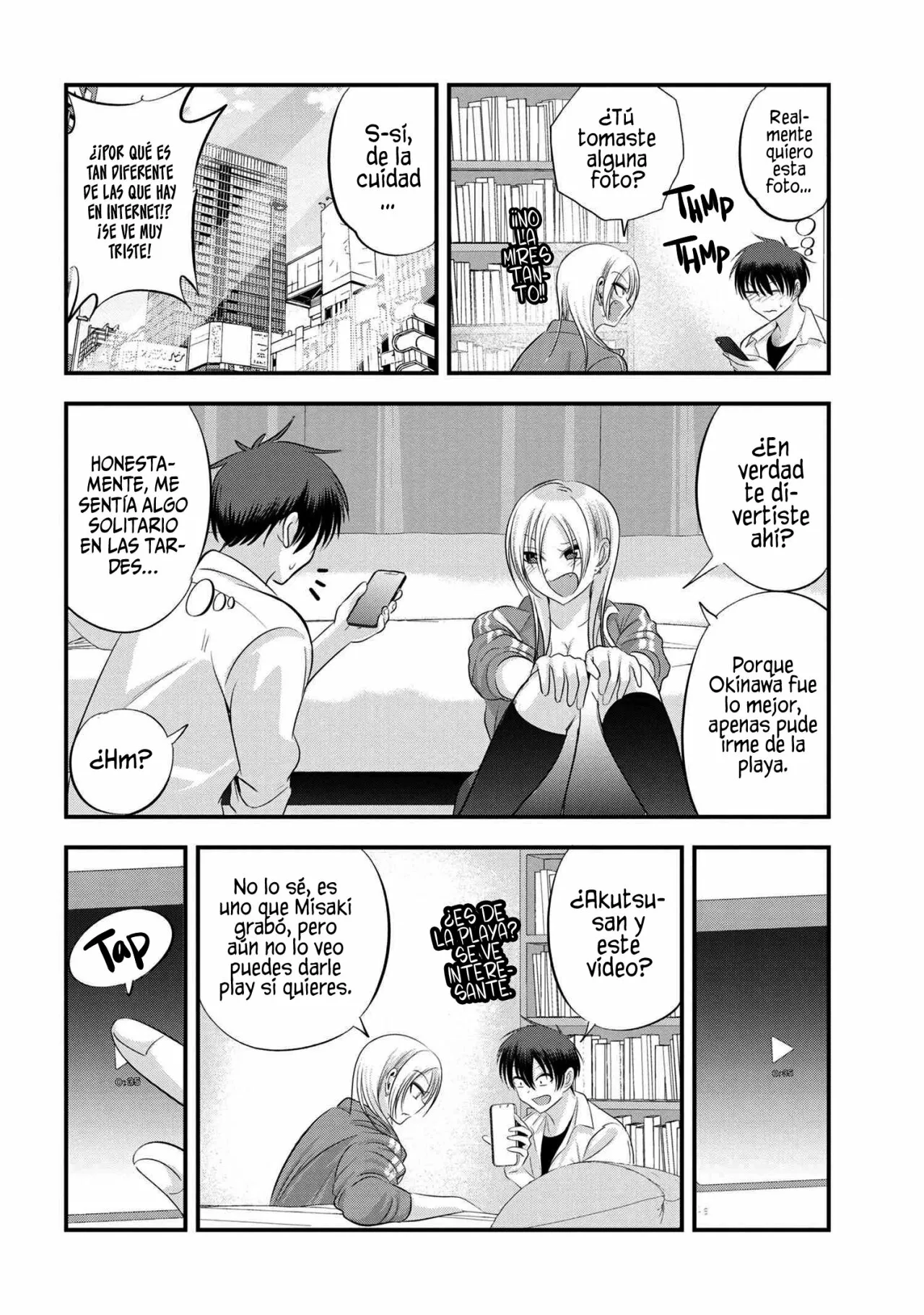 Por favor ve a casa, ¡Akutsu-san! Capítulo 125 - Page 6