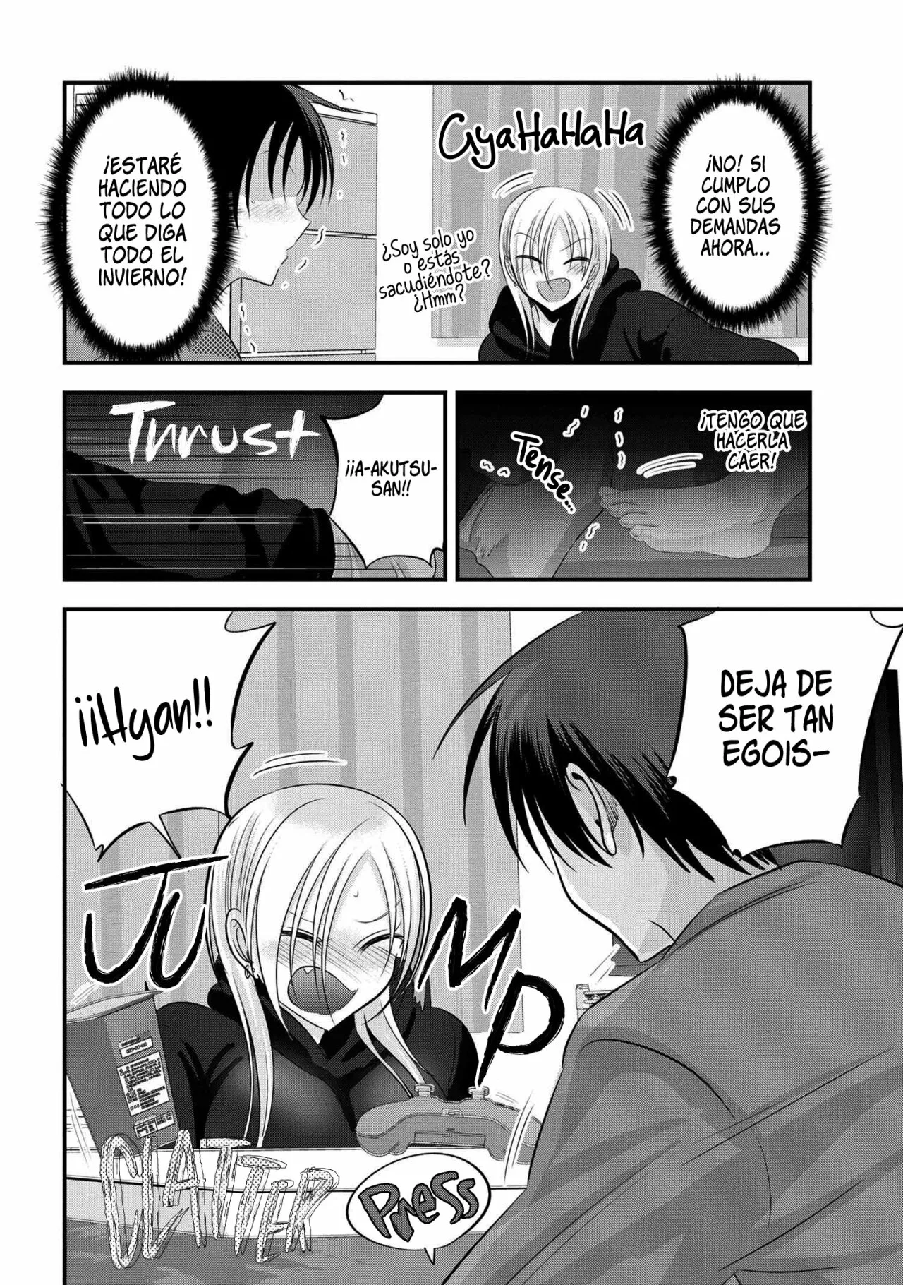 Por favor ve a casa, ¡Akutsu-san! Capítulo 127 - Page 9
