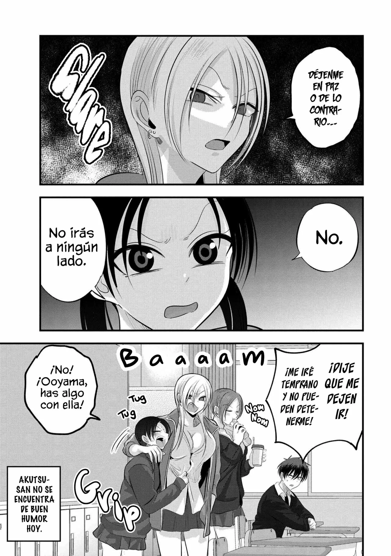 Por favor ve a casa, ¡Akutsu-san! Capítulo 129 - Page 3