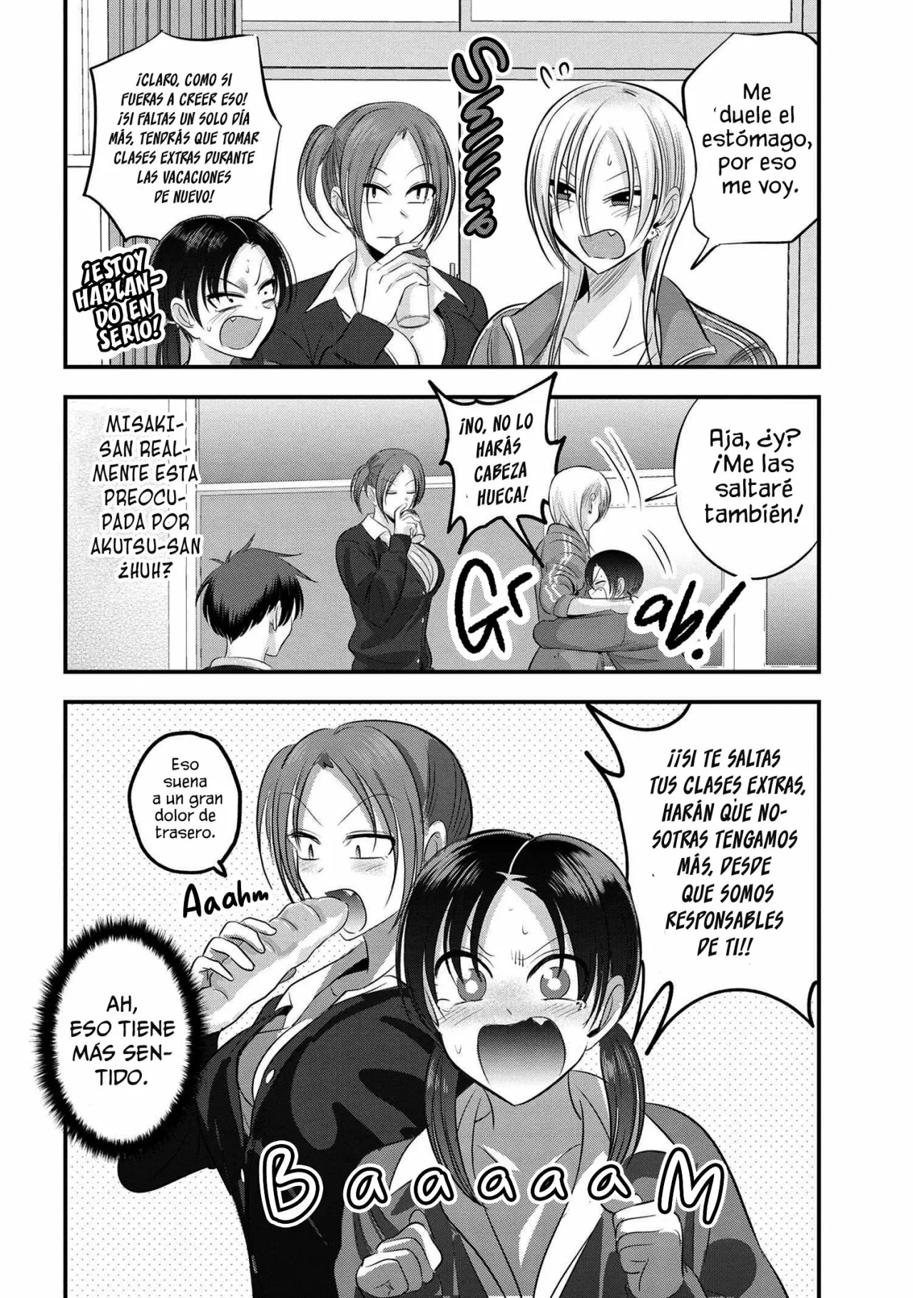 Por favor ve a casa, ¡Akutsu-san! Capítulo 129 - Page 4