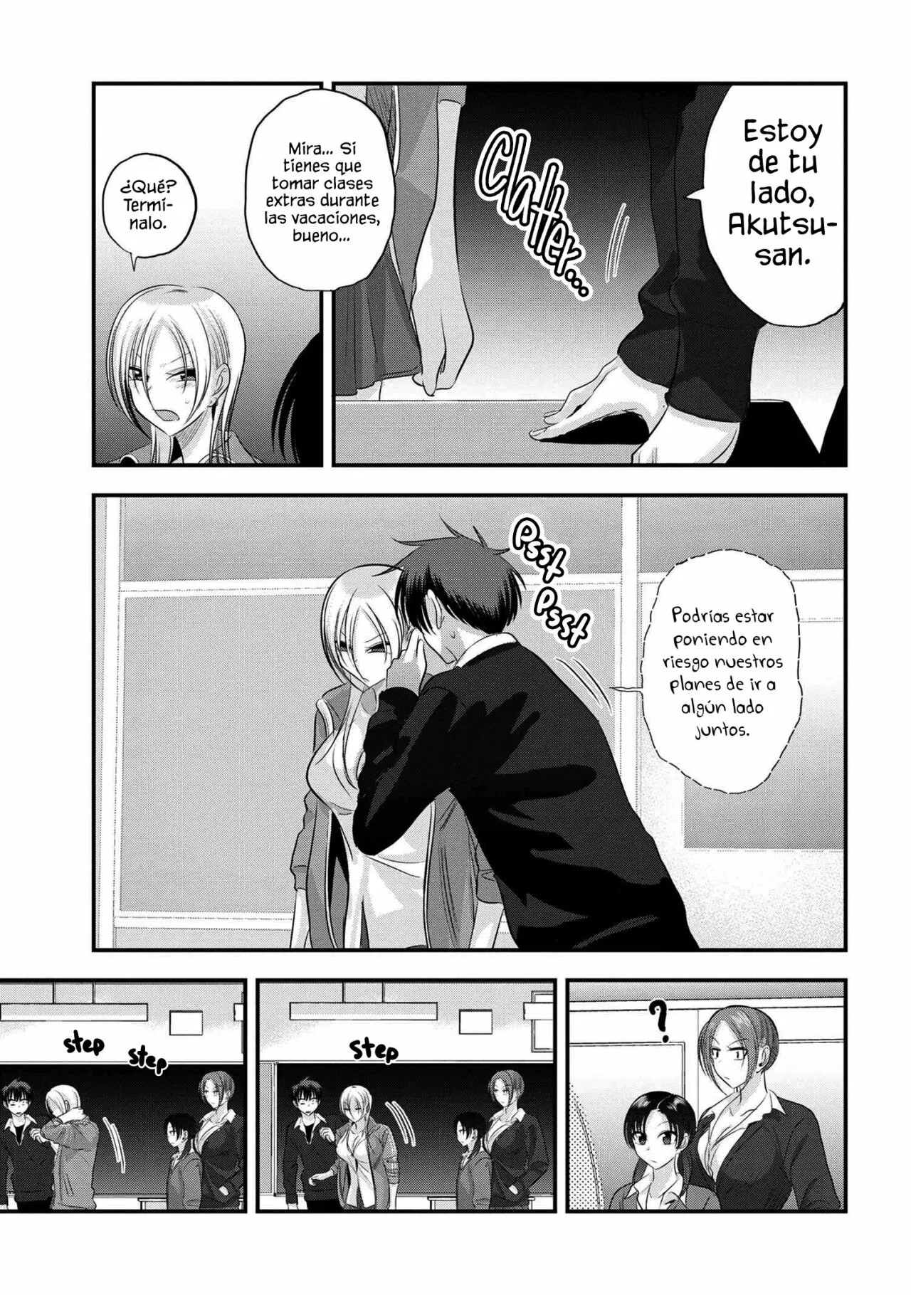 Por favor ve a casa, ¡Akutsu-san! Capítulo 129 - Page 7