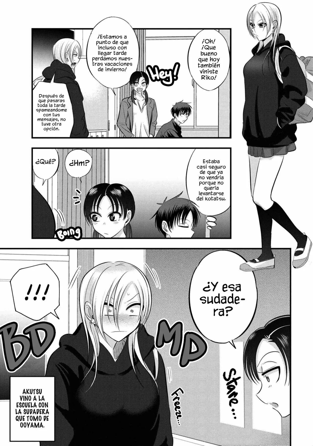 Por favor ve a casa, ¡Akutsu-san! Capítulo 130 - Page 4