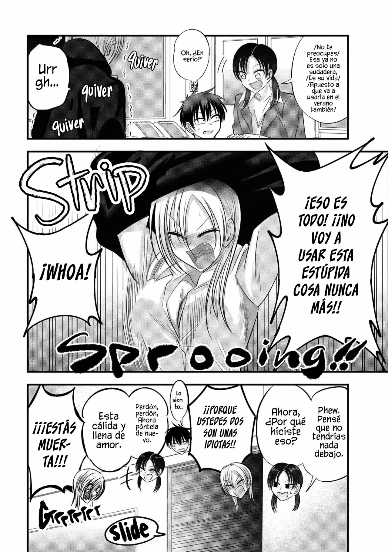 Por favor ve a casa, ¡Akutsu-san! Capítulo 130 - Page 9