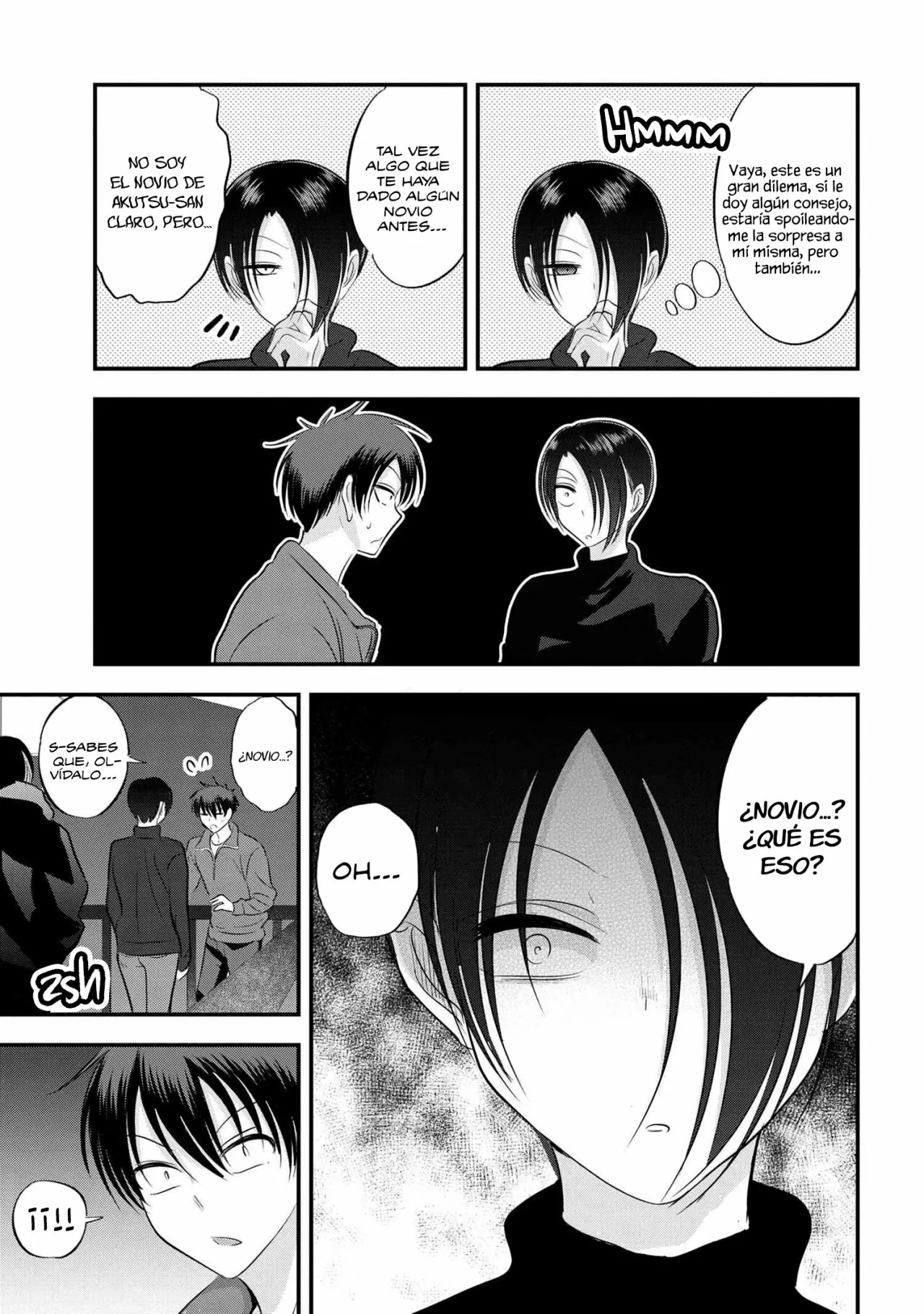 Por favor ve a casa, ¡Akutsu-san! Capítulo 133 - Page 9