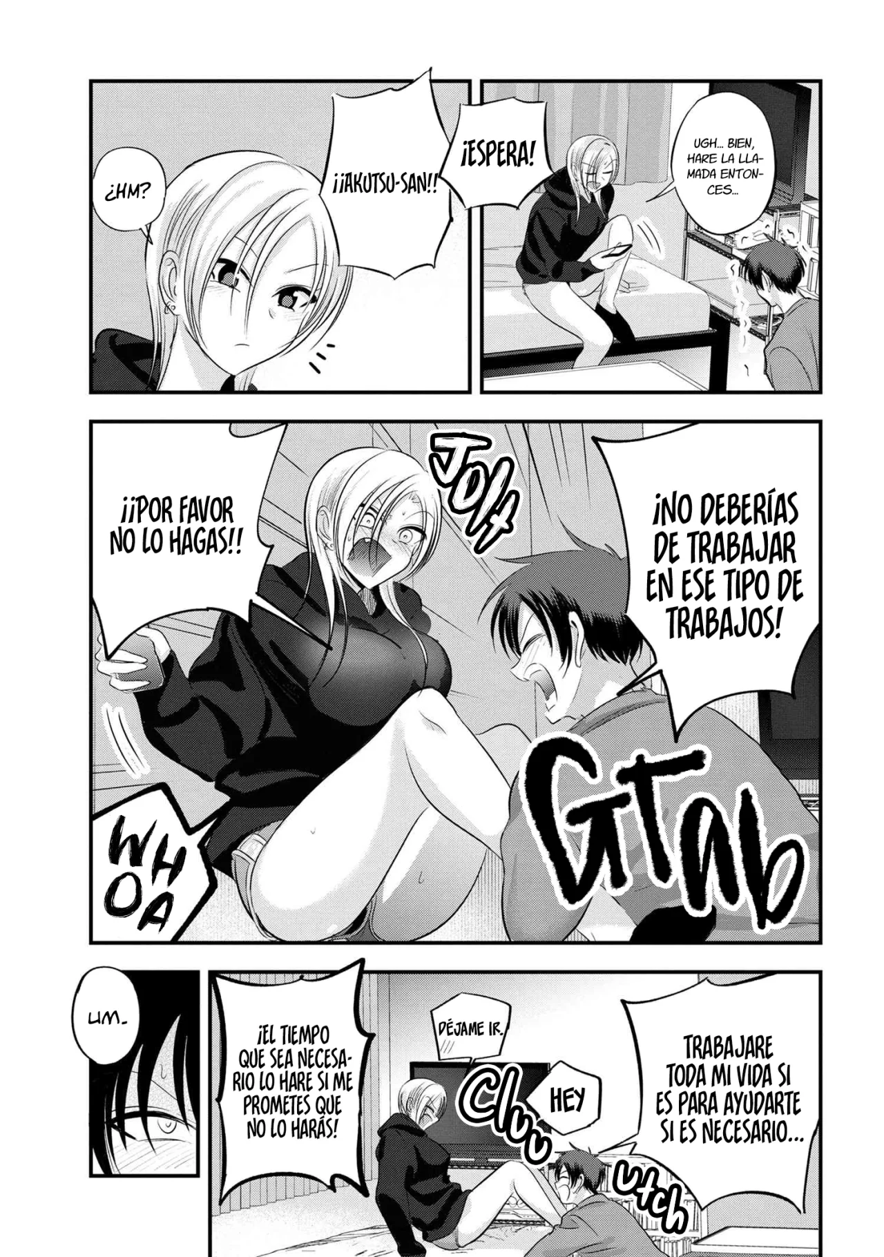 Por favor ve a casa, ¡Akutsu-san! Capítulo 135 - Page 7
