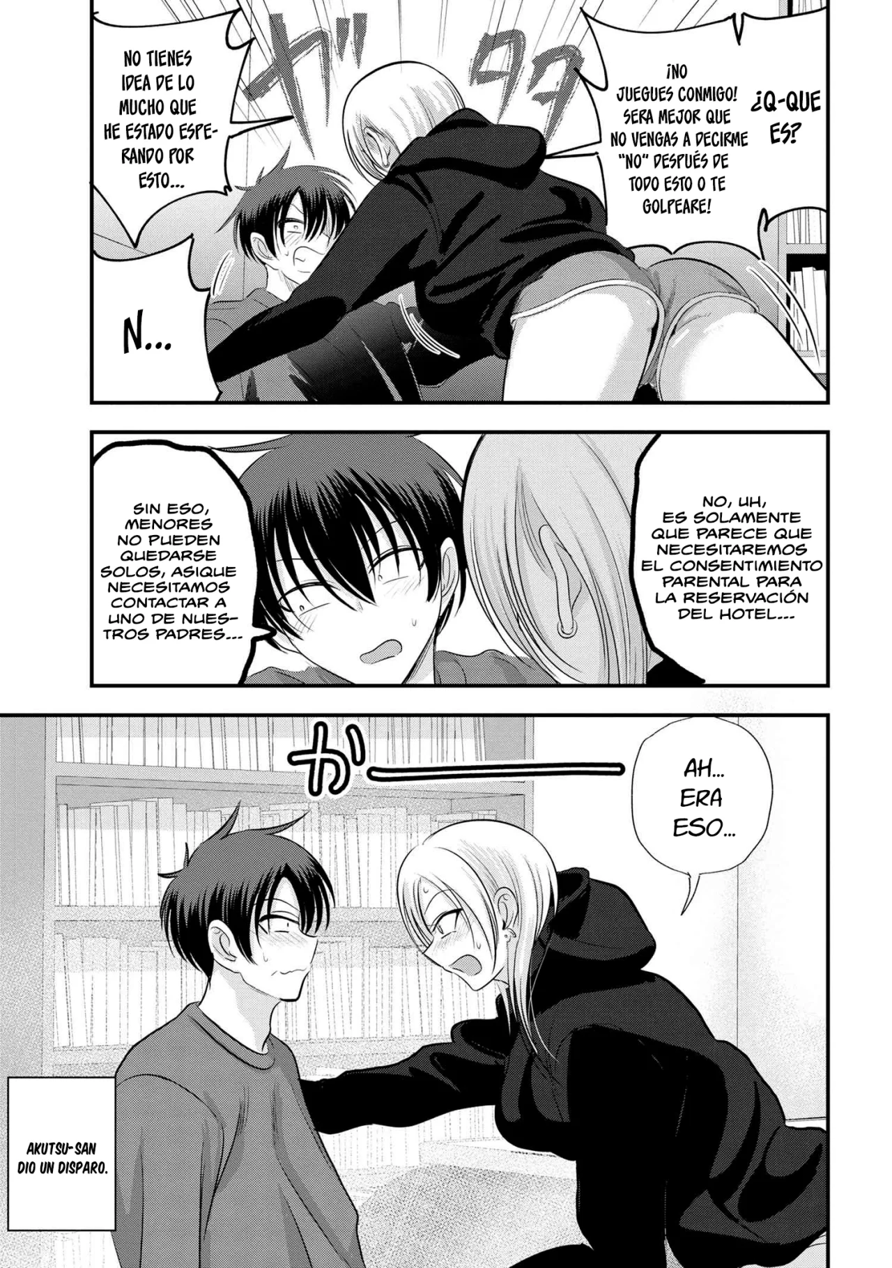 Por favor ve a casa, ¡Akutsu-san! Capítulo 138 - Page 5