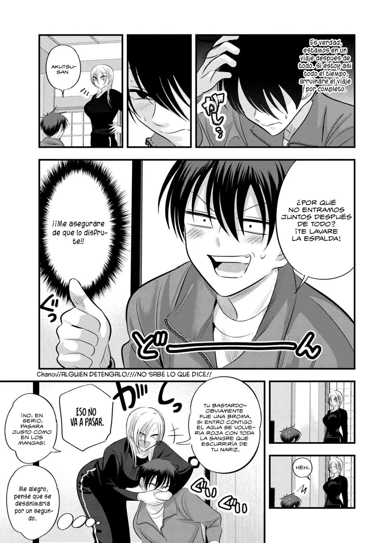 Por favor ve a casa, ¡Akutsu-san! Capítulo 139 - Page 9