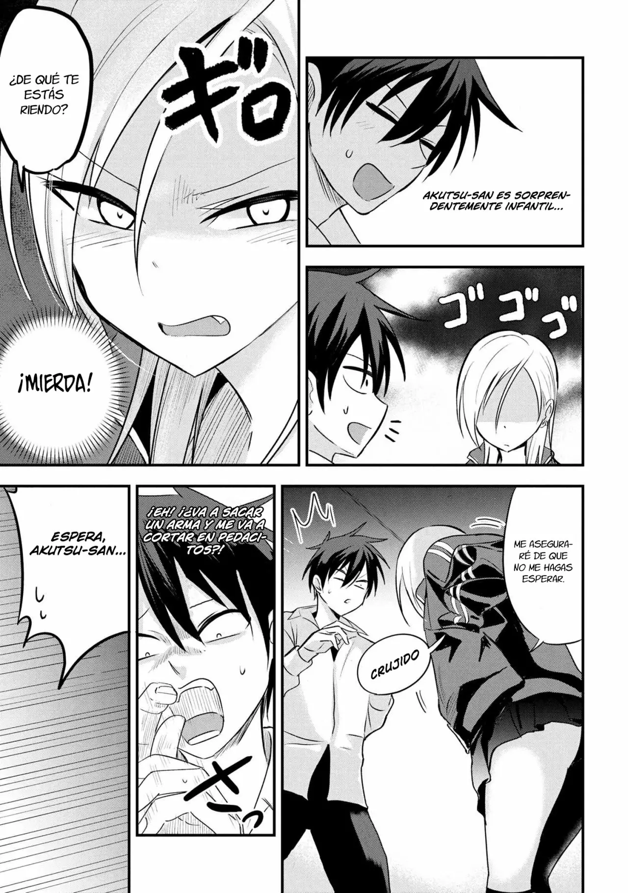 Por favor ve a casa, ¡Akutsu-san! Capítulo 14 - Page 4