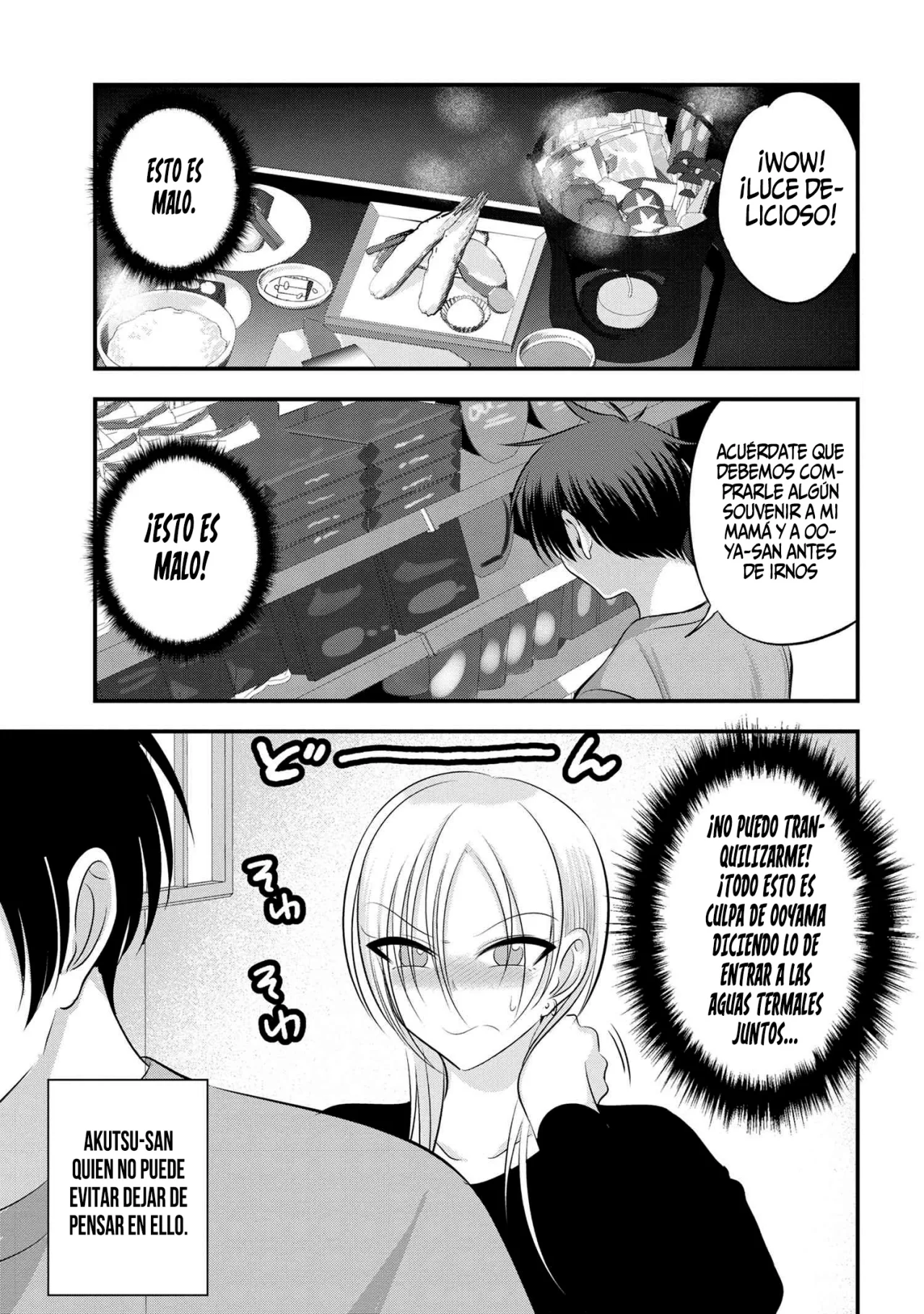 Por favor ve a casa, ¡Akutsu-san! Capítulo 140 - Page 3