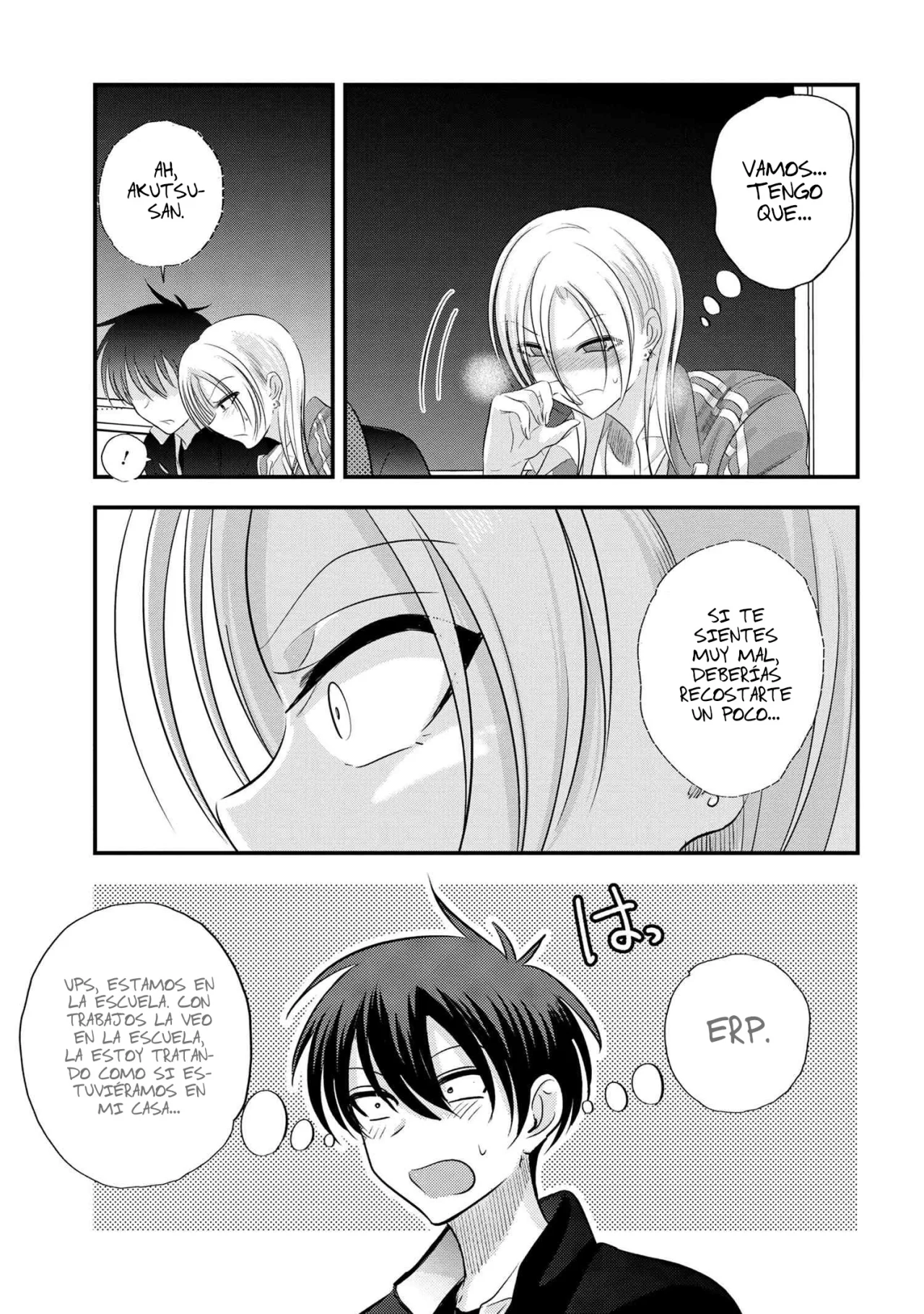 Por favor ve a casa, ¡Akutsu-san! Capítulo 151 - Page 9