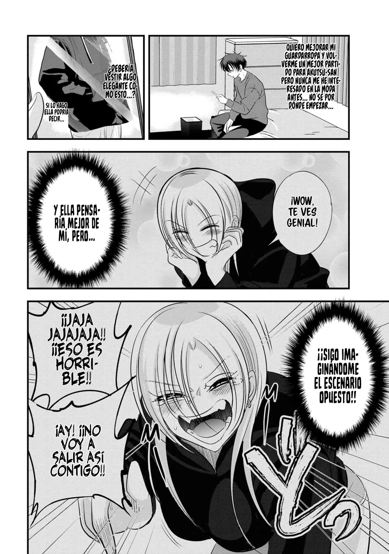 Por favor ve a casa, ¡Akutsu-san! Capítulo 154 - Page 4