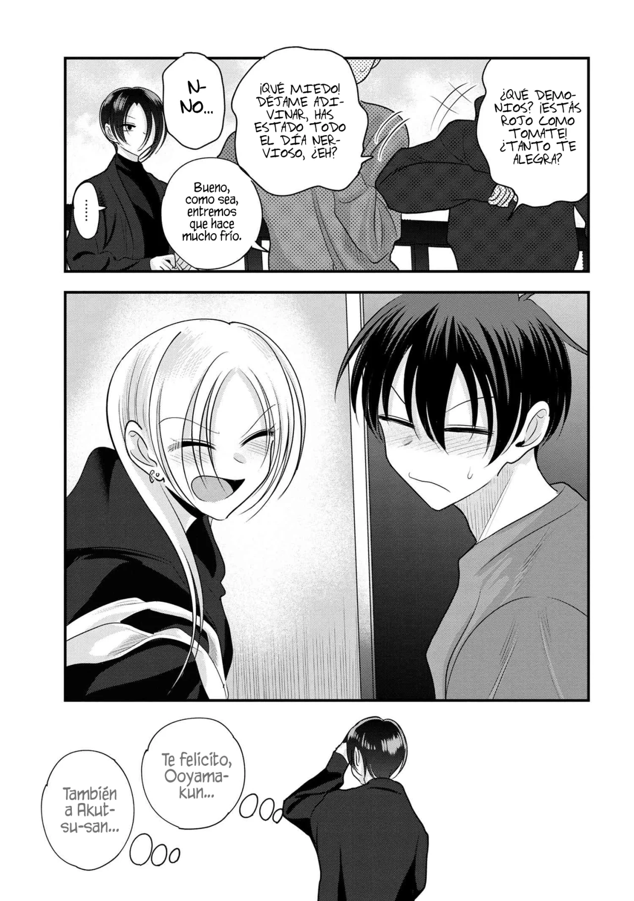 Por favor ve a casa, ¡Akutsu-san! Capítulo 161 - Page 9