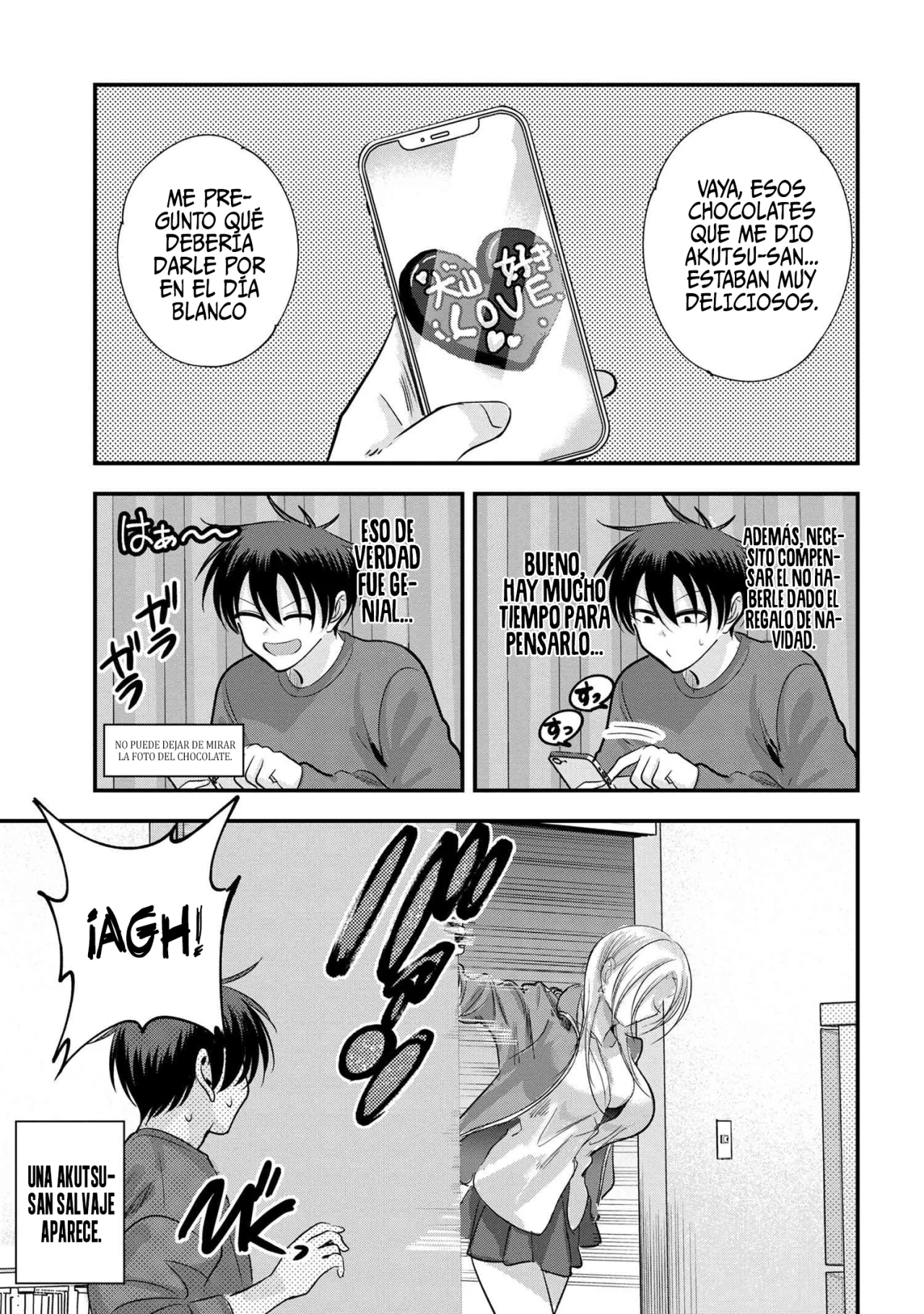 Por favor ve a casa, ¡Akutsu-san! Capítulo 163 - Page 3