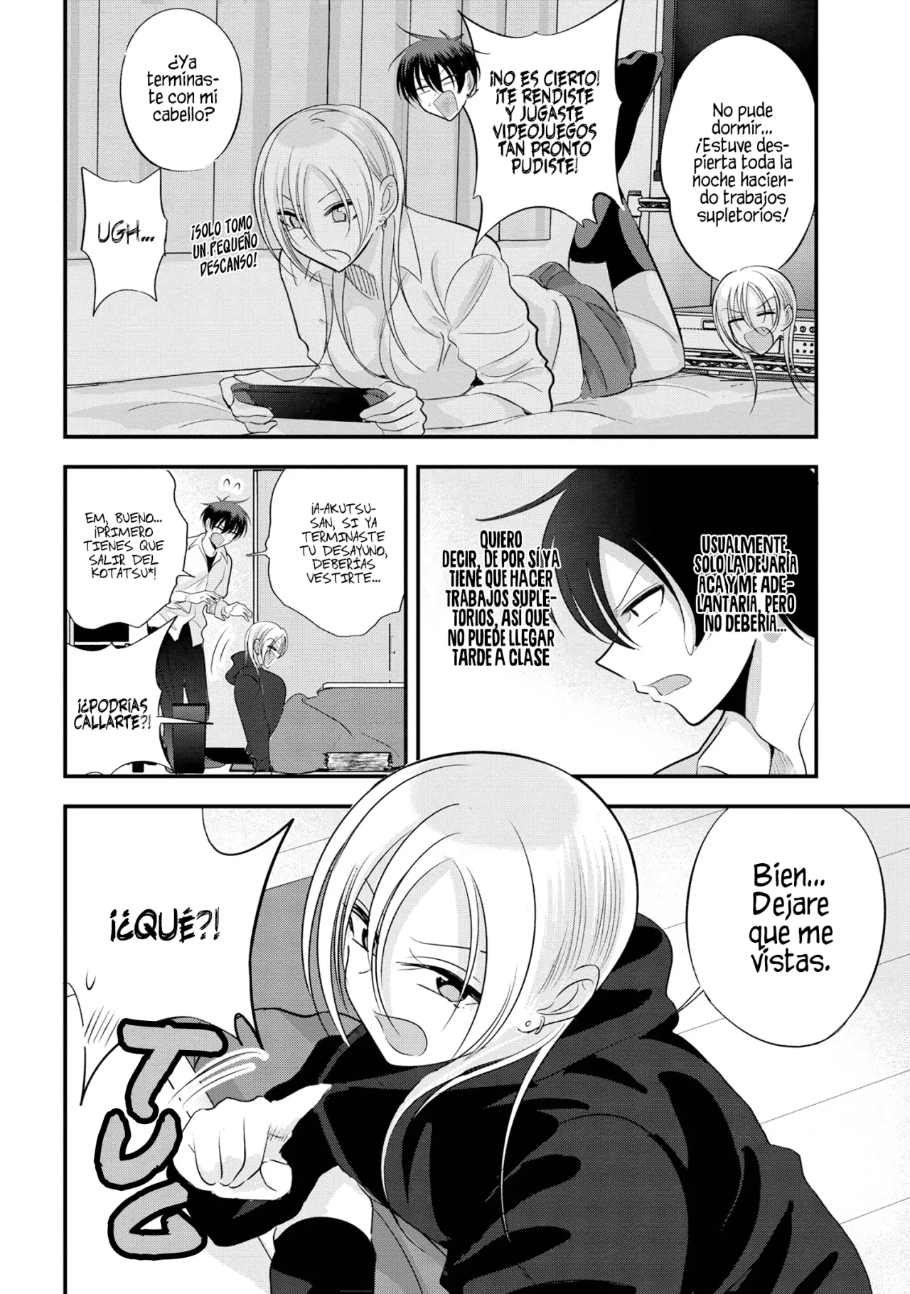Por favor ve a casa, ¡Akutsu-san! Capítulo 165 - Page 4