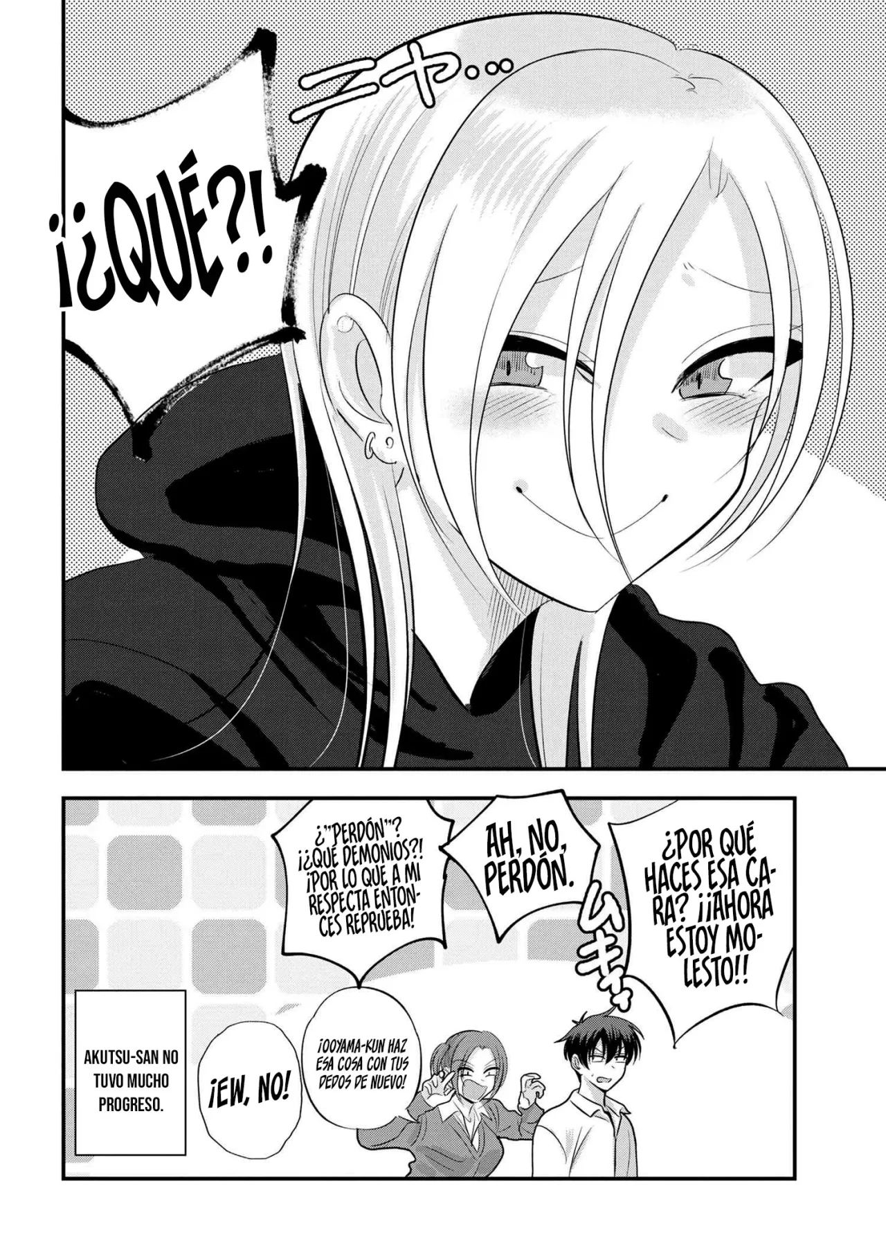 Por favor ve a casa, ¡Akutsu-san! Capítulo 166 - Page 10