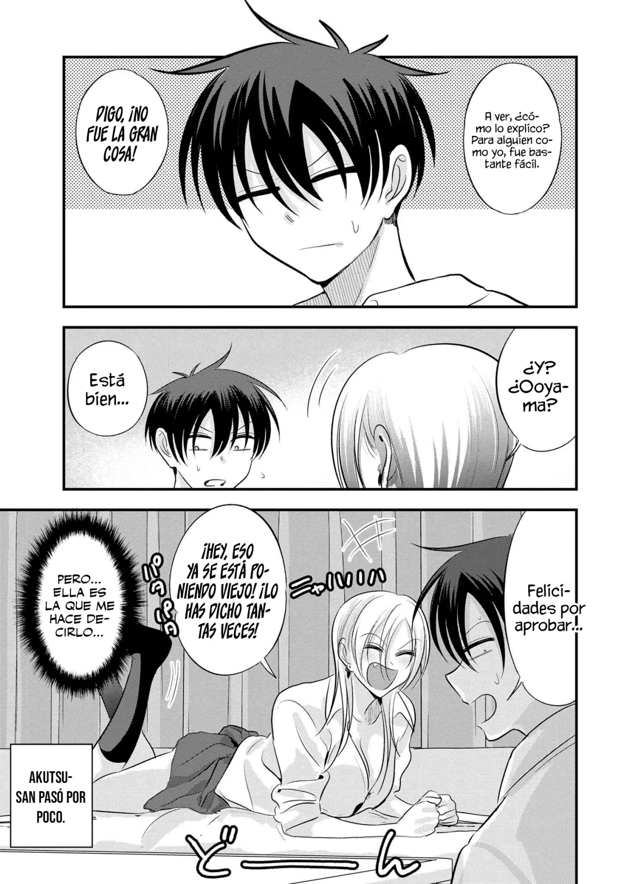 Por favor ve a casa, ¡Akutsu-san! Capítulo 168 - Page 4
