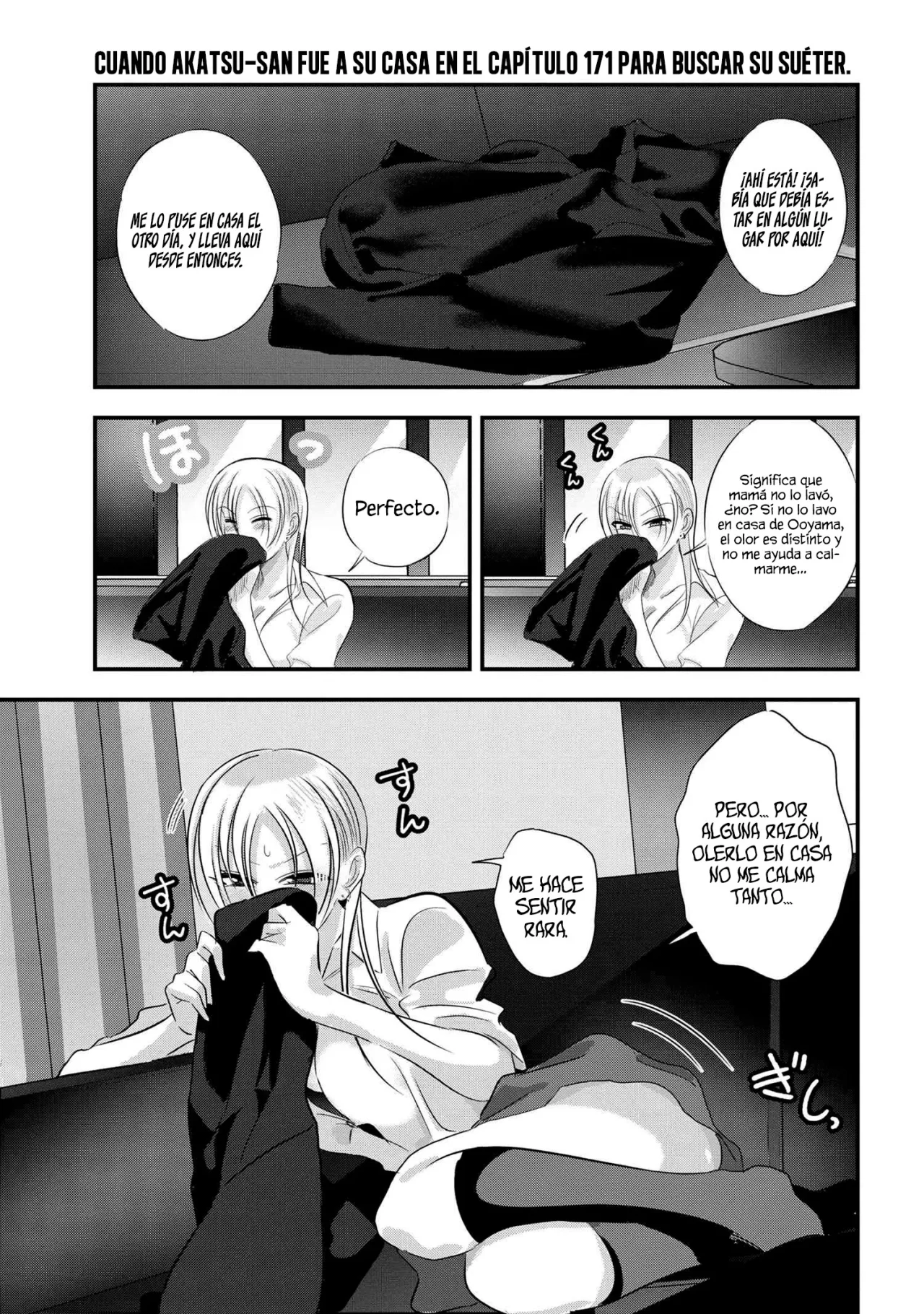 Por favor ve a casa, ¡Akutsu-san! Capítulo 171.5 - Page 3