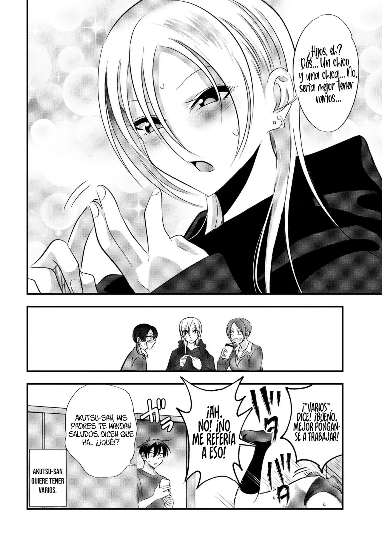 Por favor ve a casa, ¡Akutsu-san! Capítulo 173 - Page 10