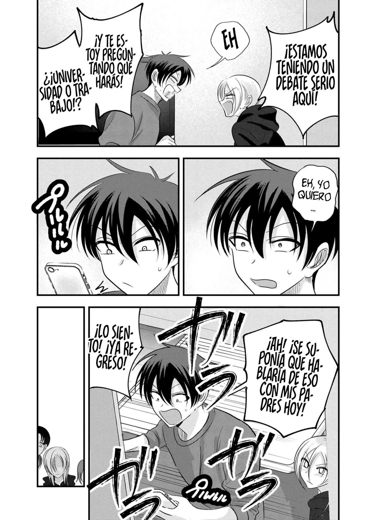 Por favor ve a casa, ¡Akutsu-san! Capítulo 173 - Page 7