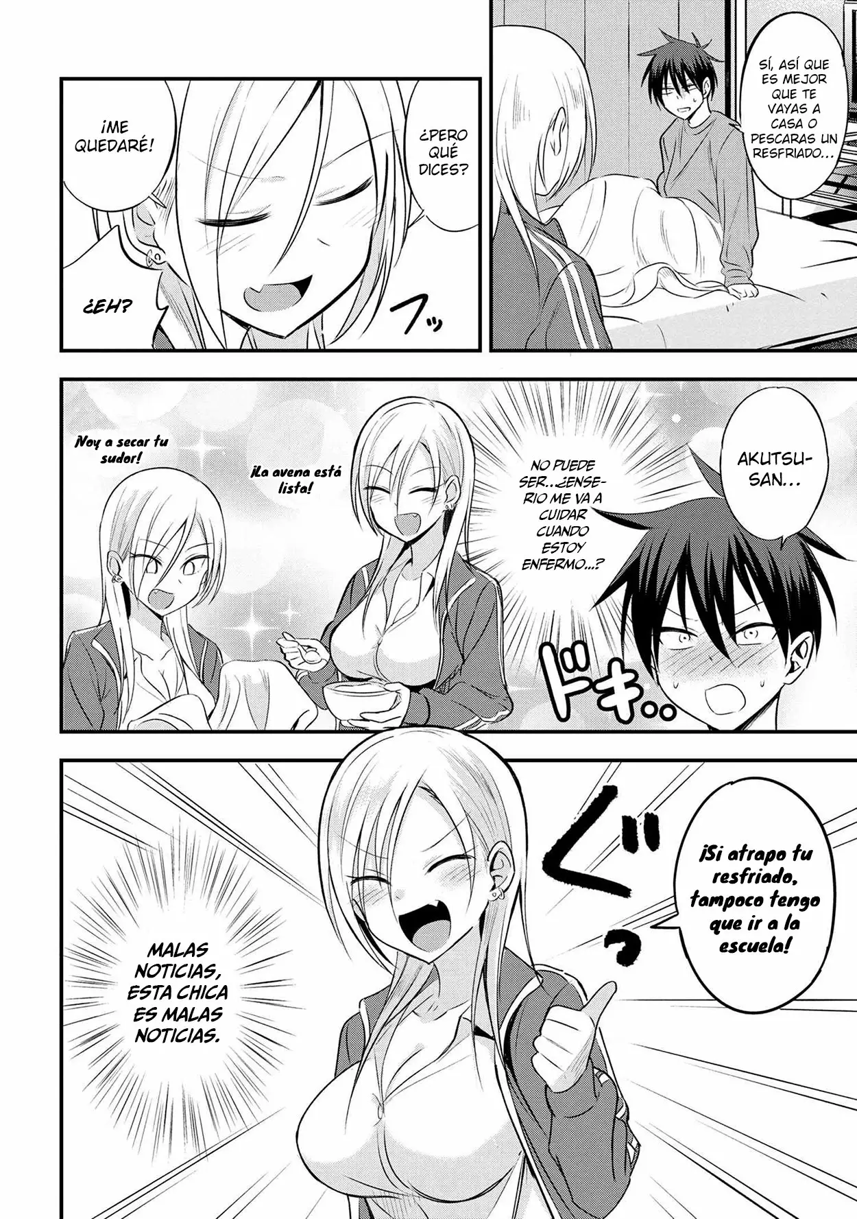 Por favor ve a casa, ¡Akutsu-san! Capítulo 19 - Page 3