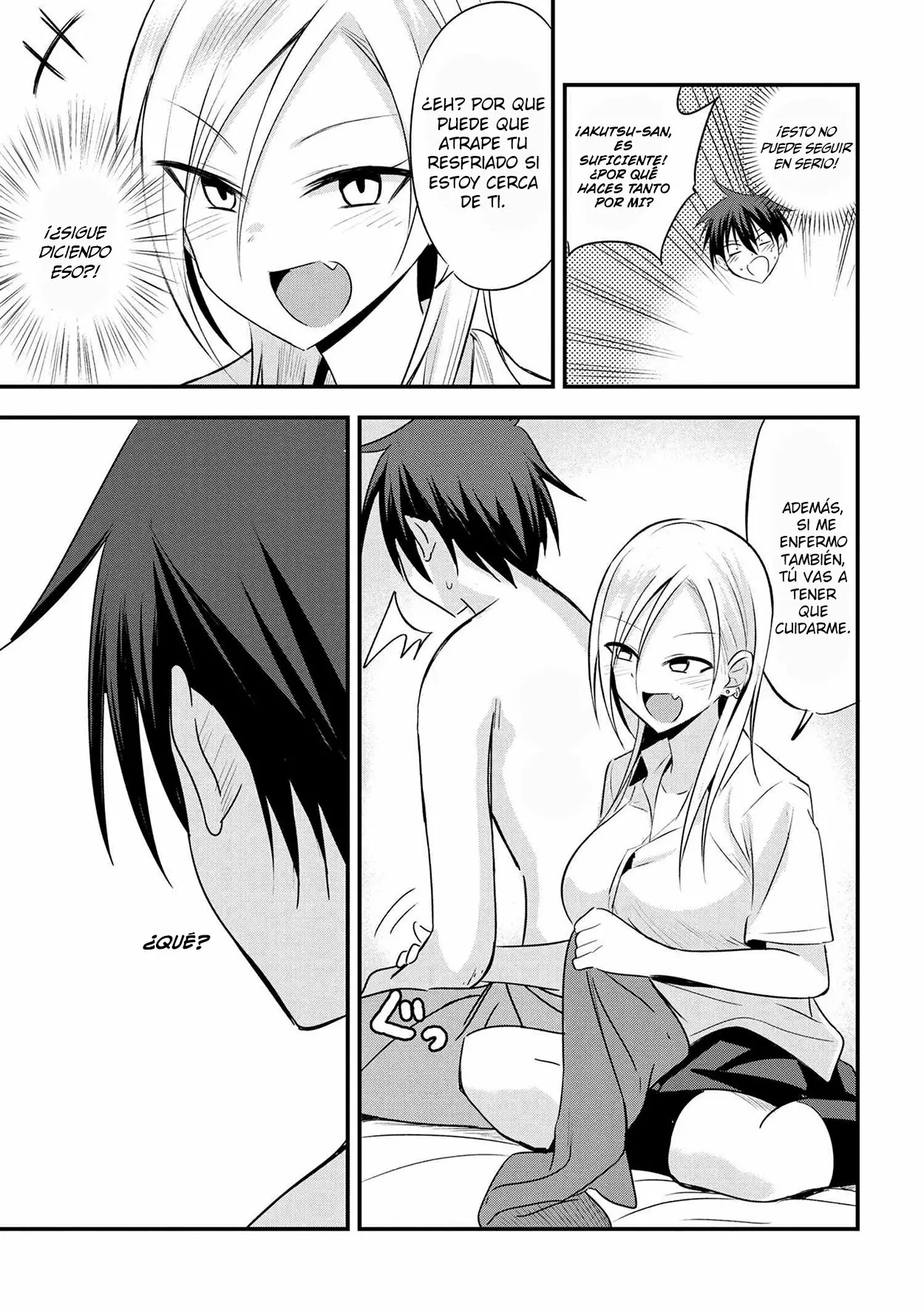 Por favor ve a casa, ¡Akutsu-san! Capítulo 20 - Page 4