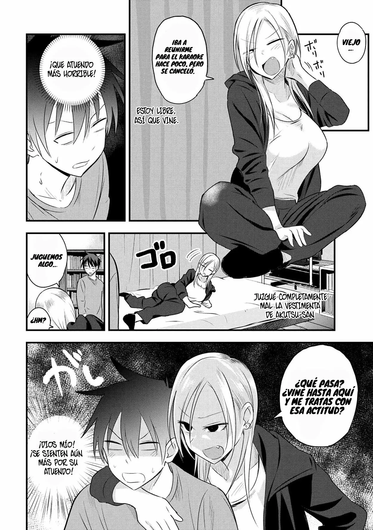 Por favor ve a casa, ¡Akutsu-san! Capítulo 24 - Page 3