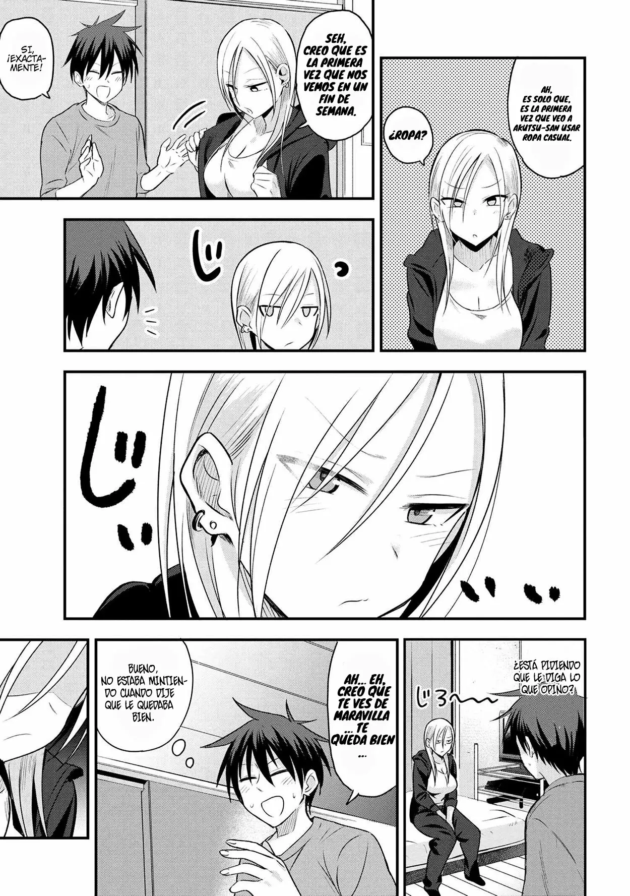 Por favor ve a casa, ¡Akutsu-san! Capítulo 24 - Page 4