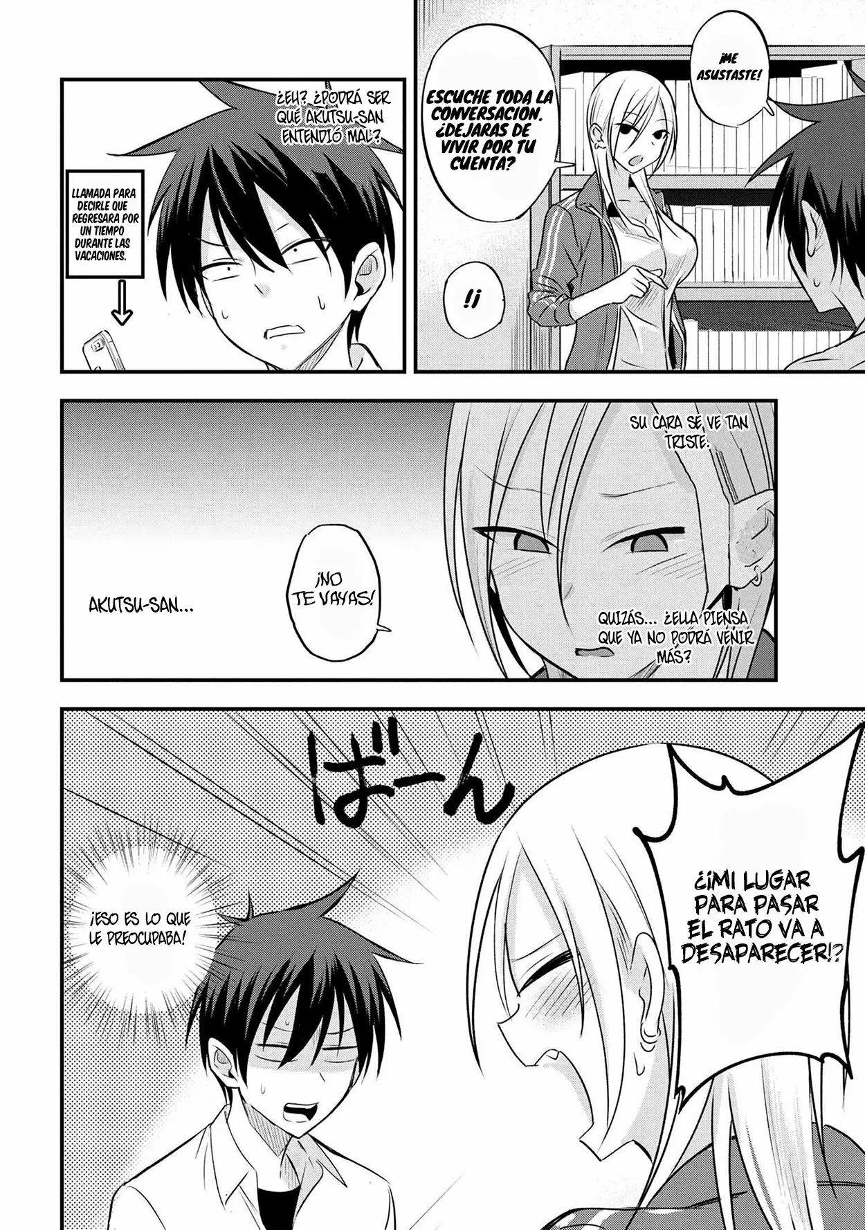 Por favor ve a casa, ¡Akutsu-san! Capítulo 27 - Page 3