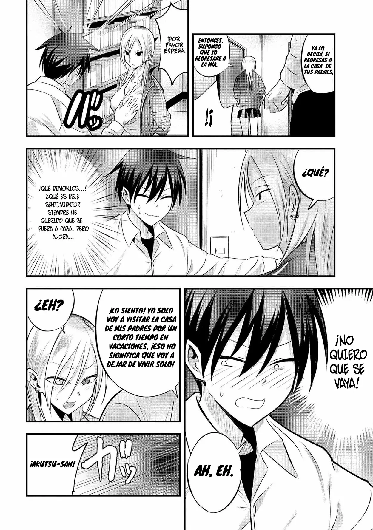Por favor ve a casa, ¡Akutsu-san! Capítulo 27 - Page 7