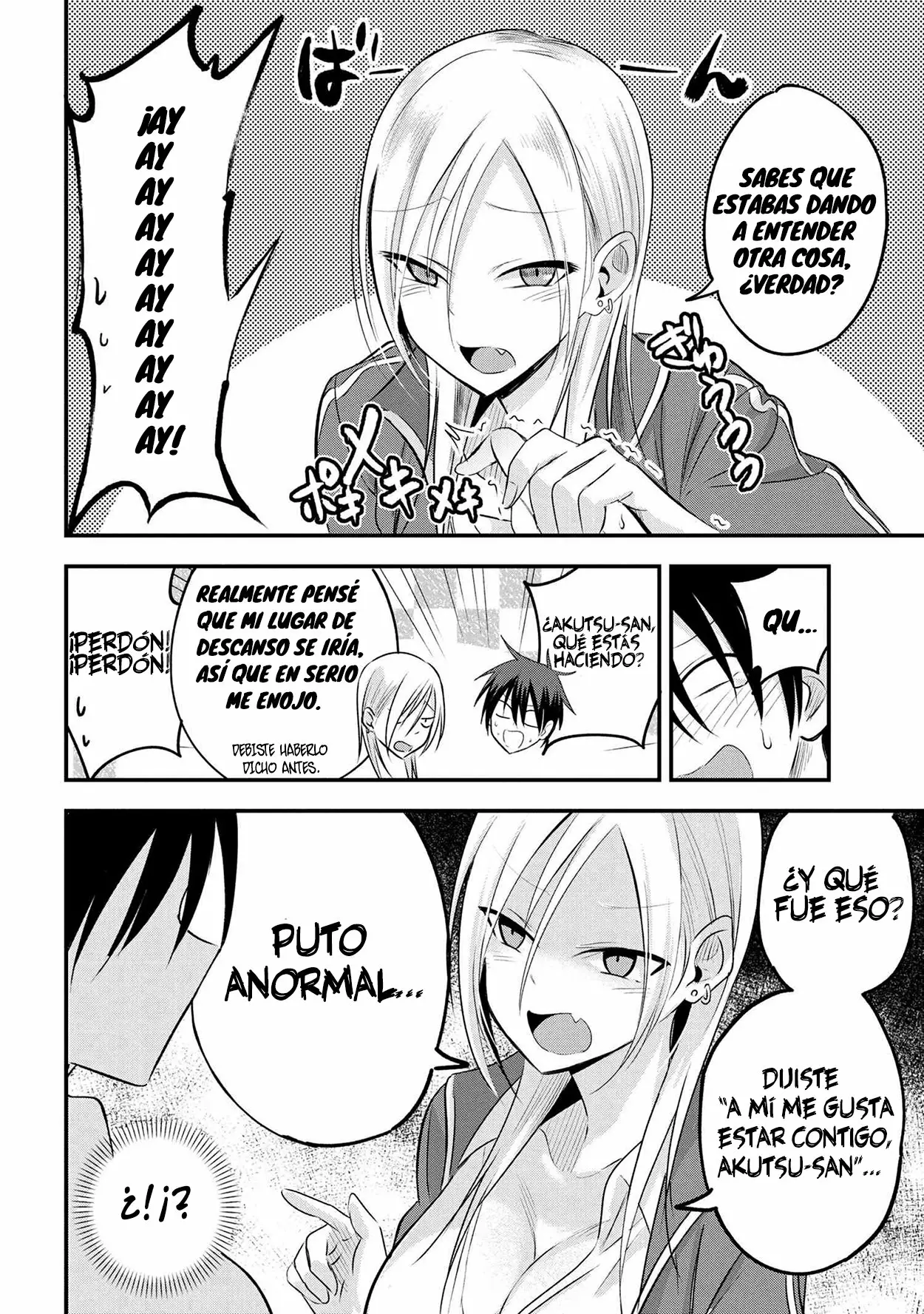 Por favor ve a casa, ¡Akutsu-san! Capítulo 27 - Page 9