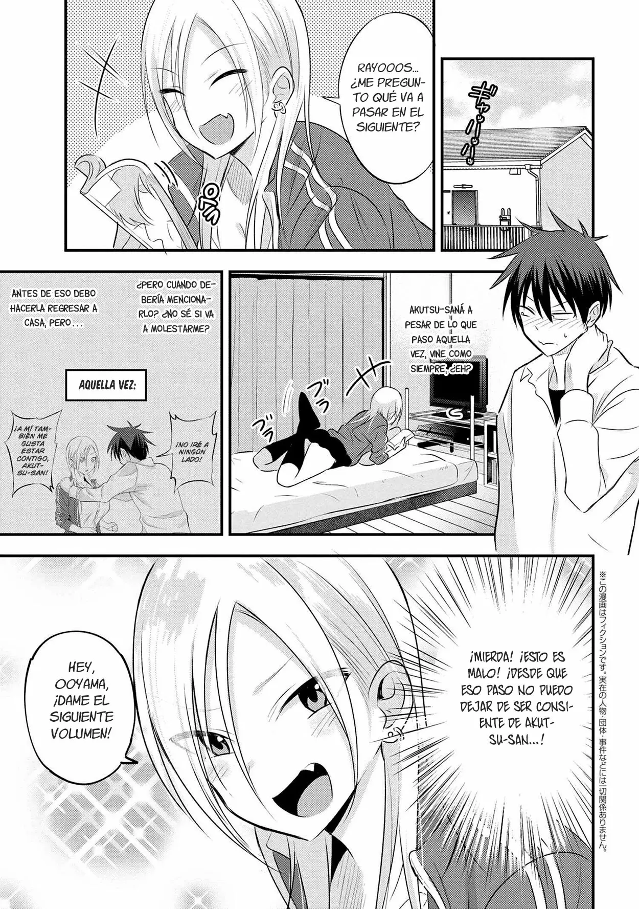Por favor ve a casa, ¡Akutsu-san! Capítulo 28 - Page 2
