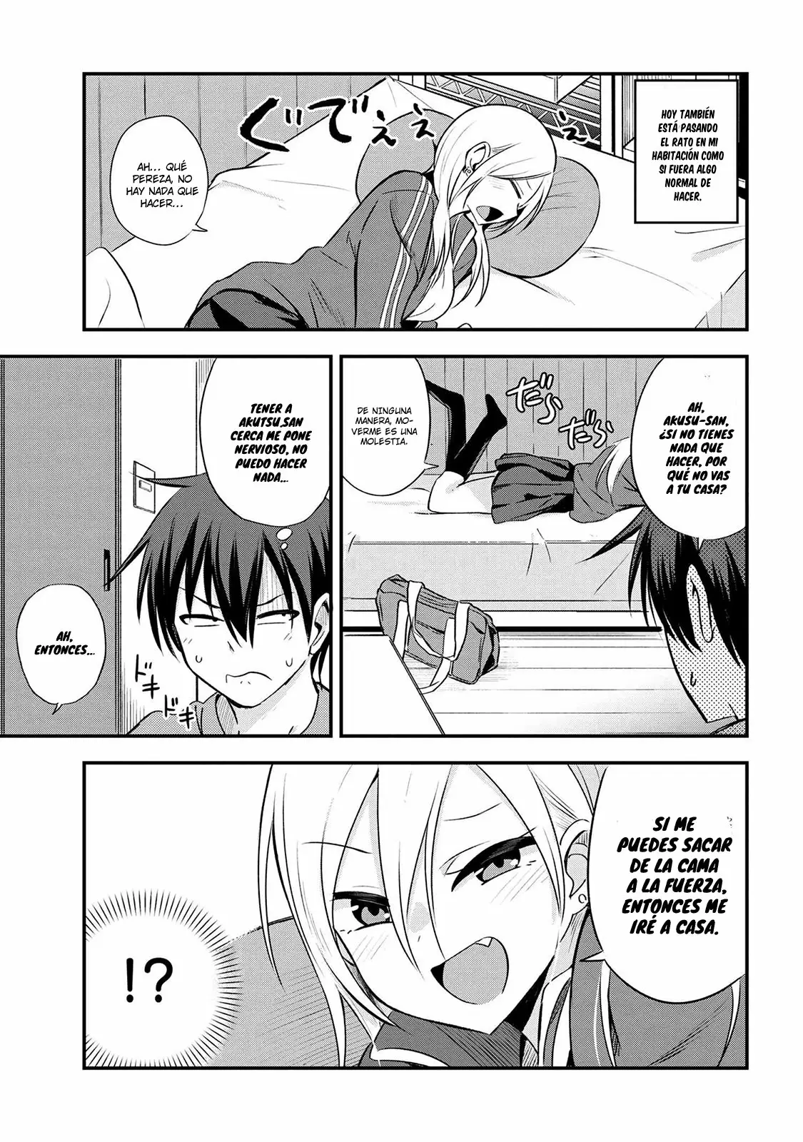 Por favor ve a casa, ¡Akutsu-san! Capítulo 3 - Page 2