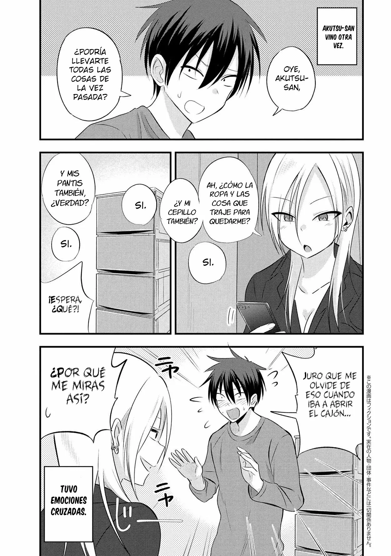 Por favor ve a casa, ¡Akutsu-san! Capítulo 32 - Page 2