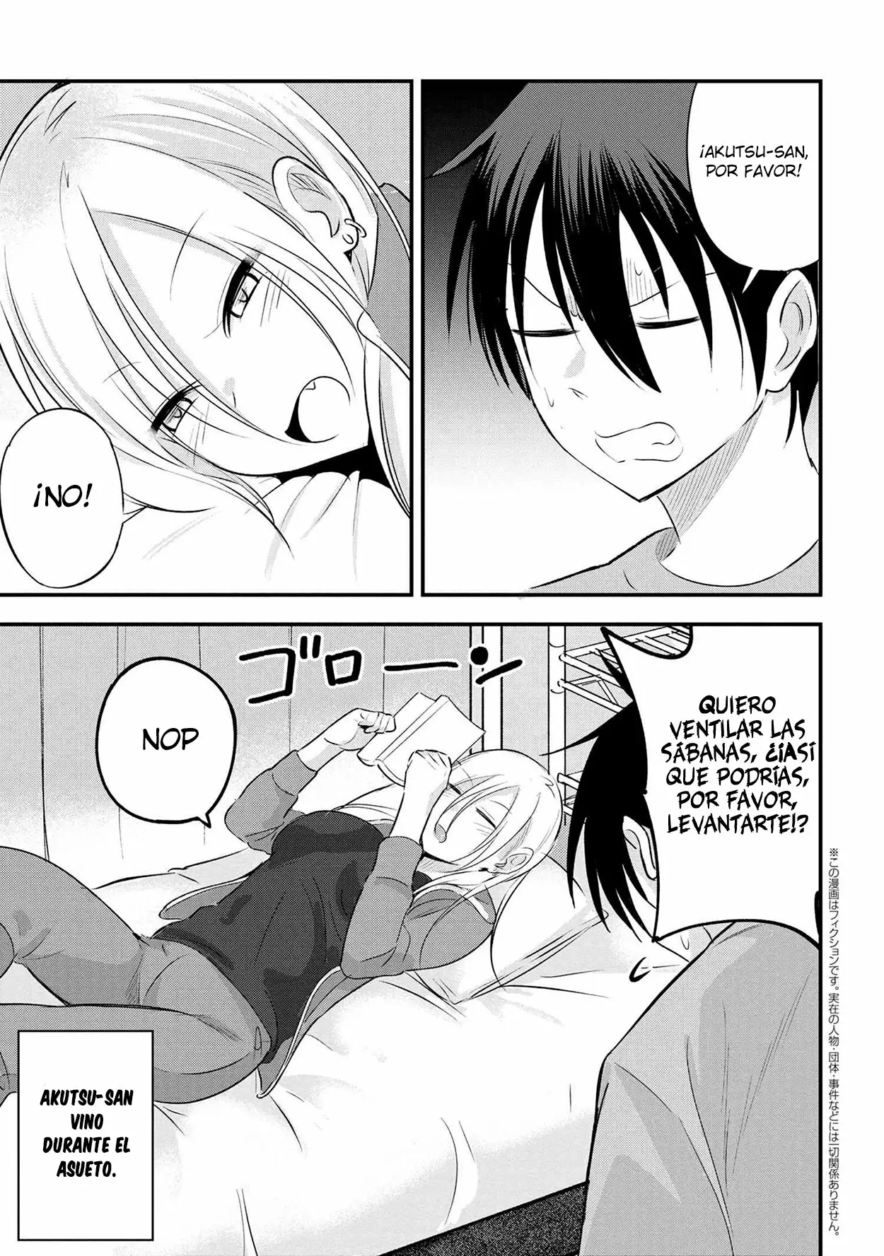 Por favor ve a casa, ¡Akutsu-san! Capítulo 33 - Page 2