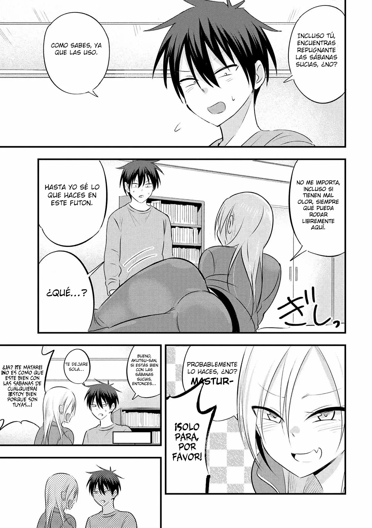Por favor ve a casa, ¡Akutsu-san! Capítulo 33 - Page 4