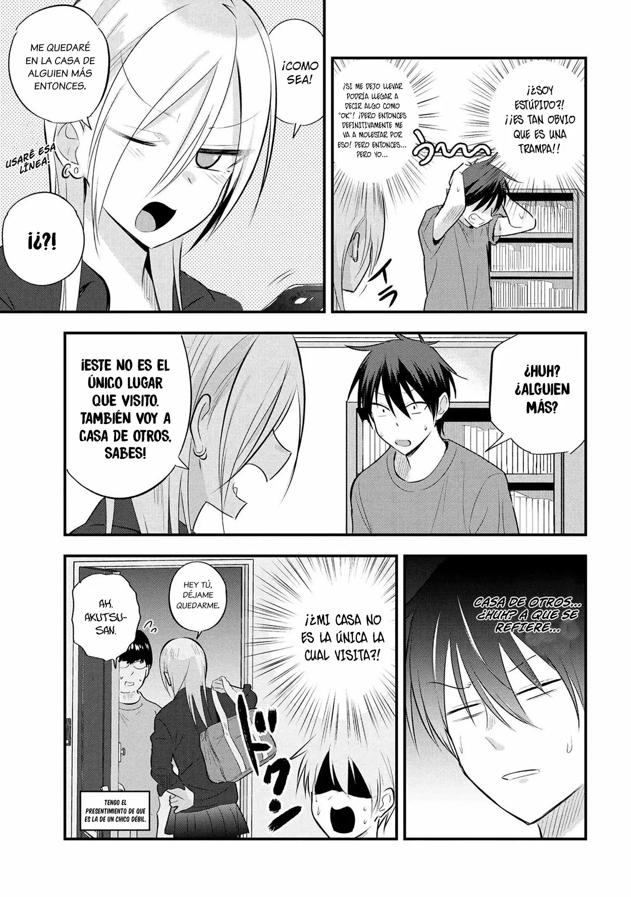 Por favor ve a casa, ¡Akutsu-san! Capítulo 36 - Page 4