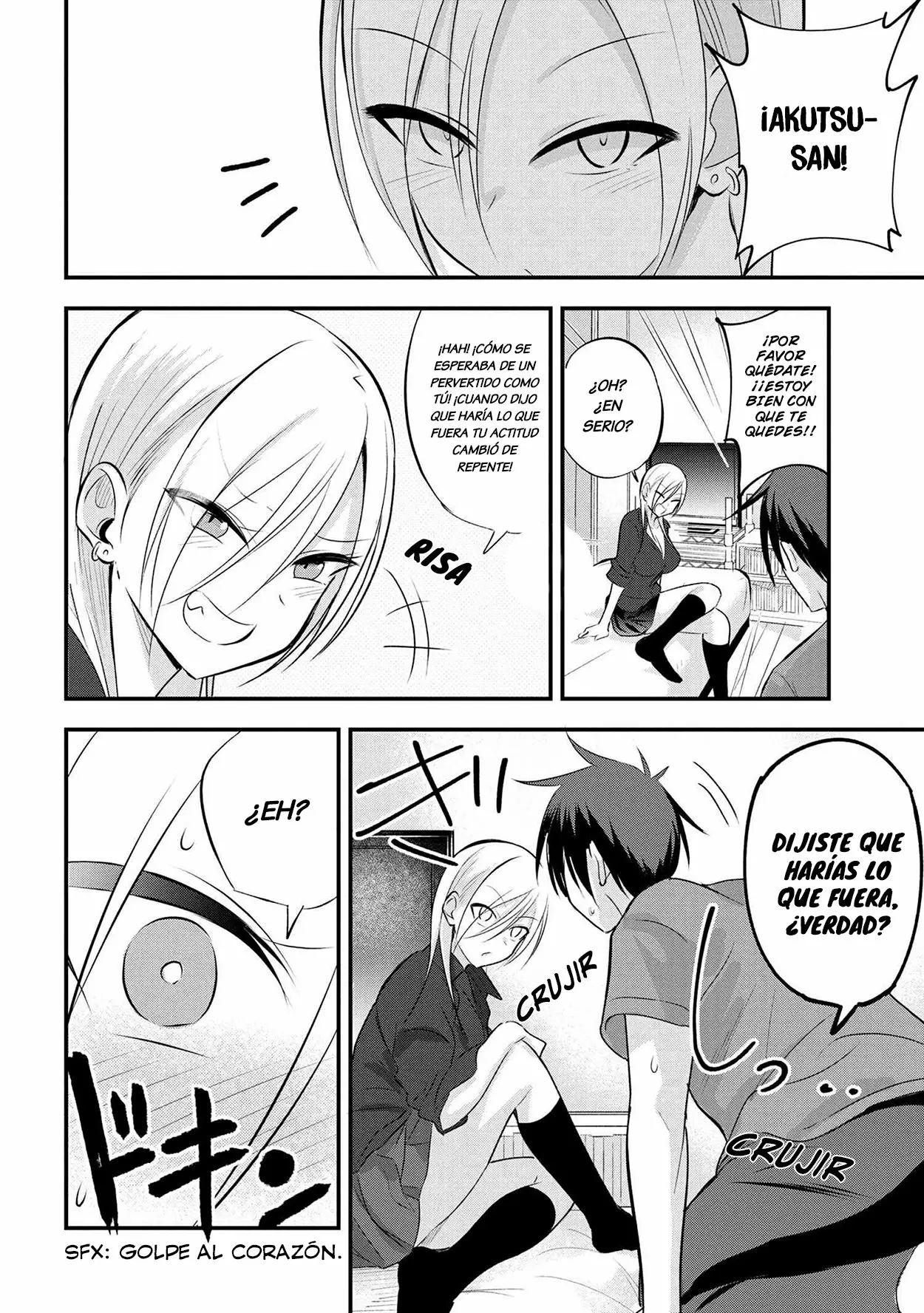 Por favor ve a casa, ¡Akutsu-san! Capítulo 36 - Page 5