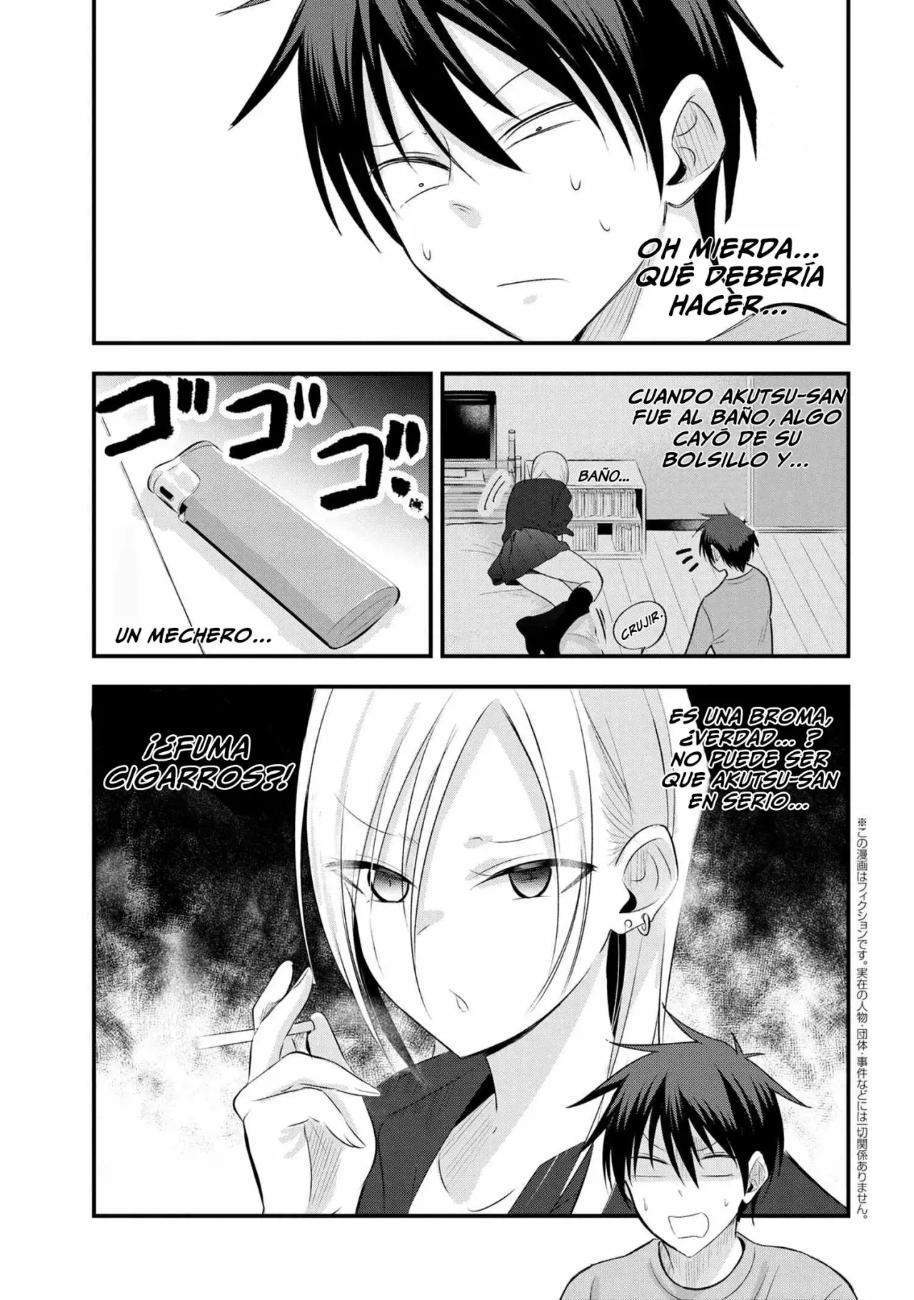 Por favor ve a casa, ¡Akutsu-san! Capítulo 37 - Page 2