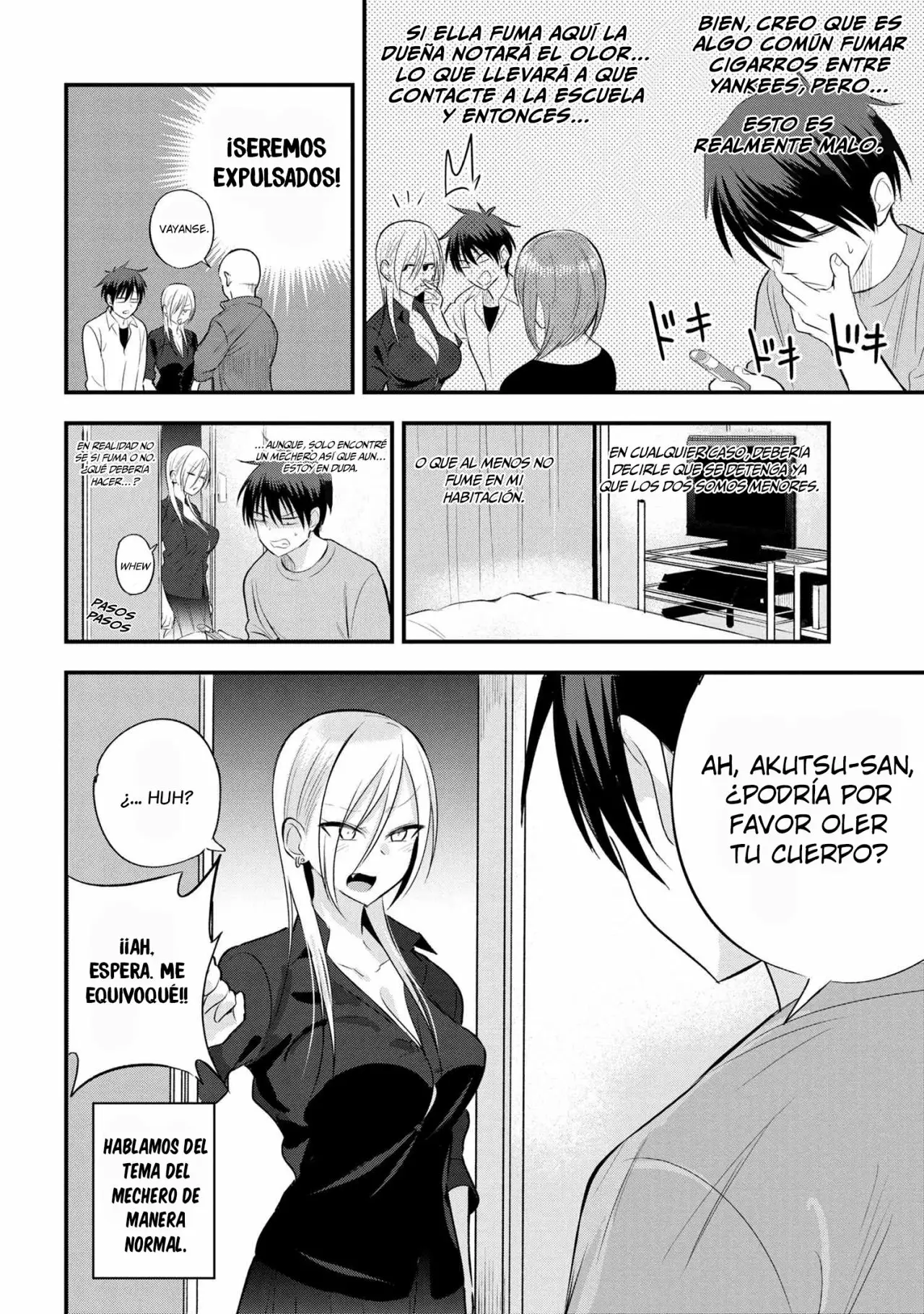 Por favor ve a casa, ¡Akutsu-san! Capítulo 37 - Page 3